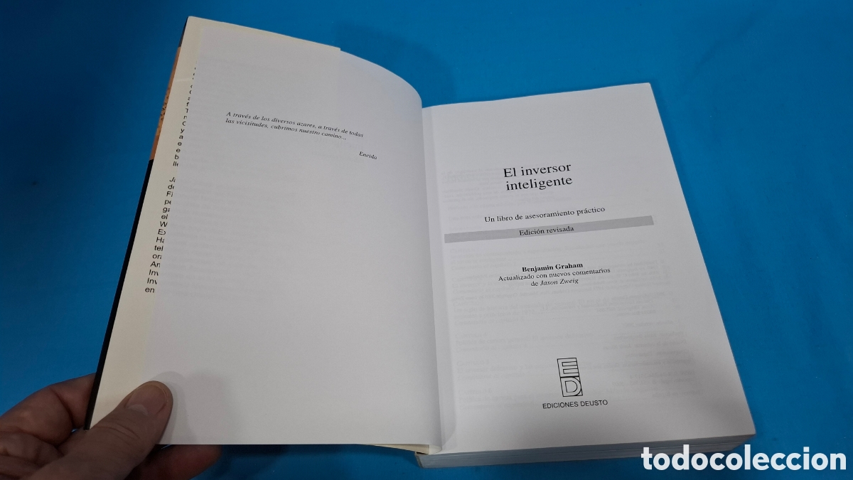 Libros de segunda mano: EL INVERSOR INTELIGENTE - BENJAM&Iacute;N GRAHAM - Foto 3