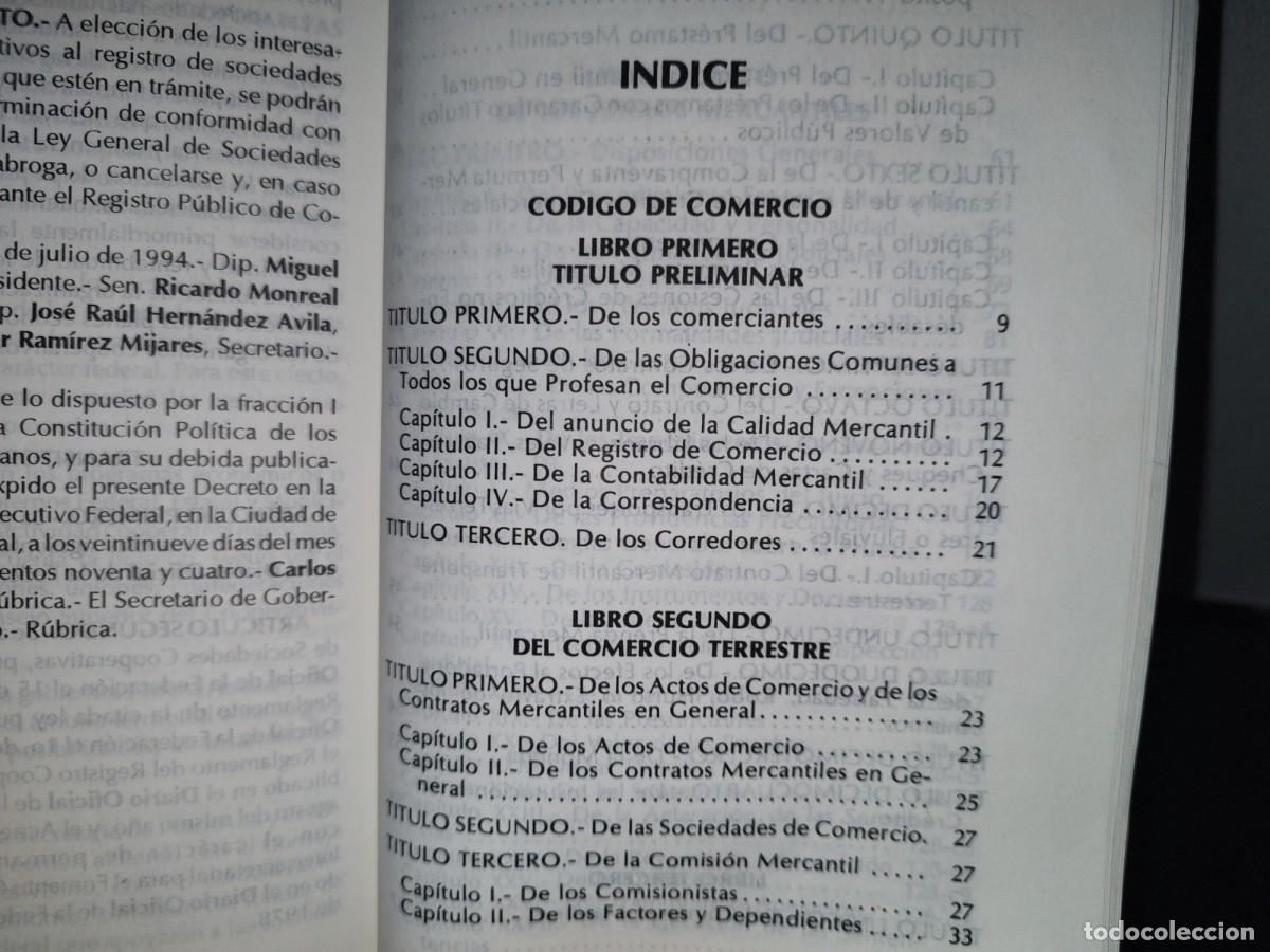 Libros de segunda mano: 144- C&Oacute;DIGO DE COMERCIO Y LEYES COMPLEMENTARIAS - ANAYA EDITORES, S.A. - 1996 - Foto 6