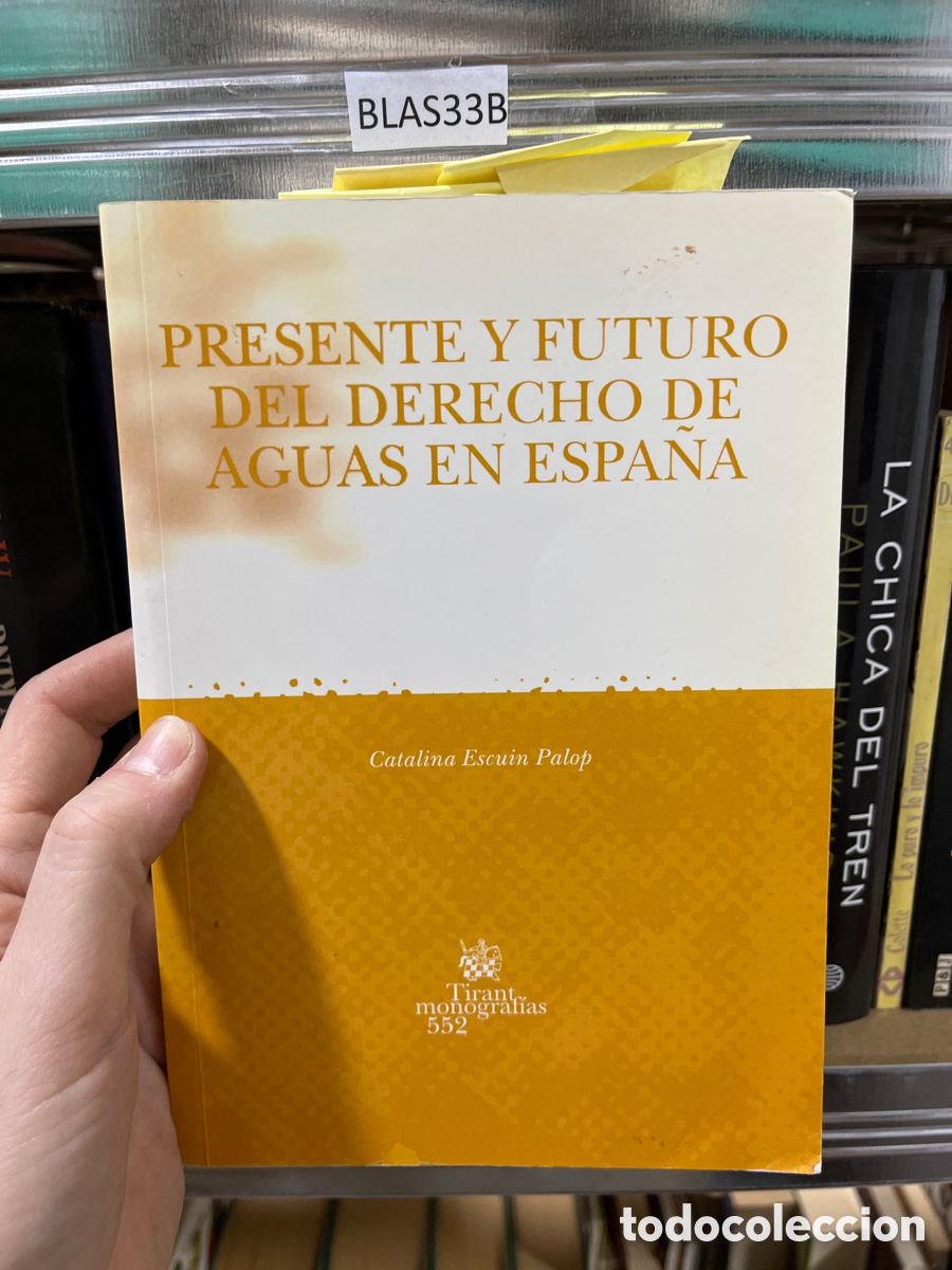 Libros de segunda mano: Blas33B Presente y Futuro del Derecho de Aguas en Espa&ntilde;a - Catalina Escu&iacute;n Palop