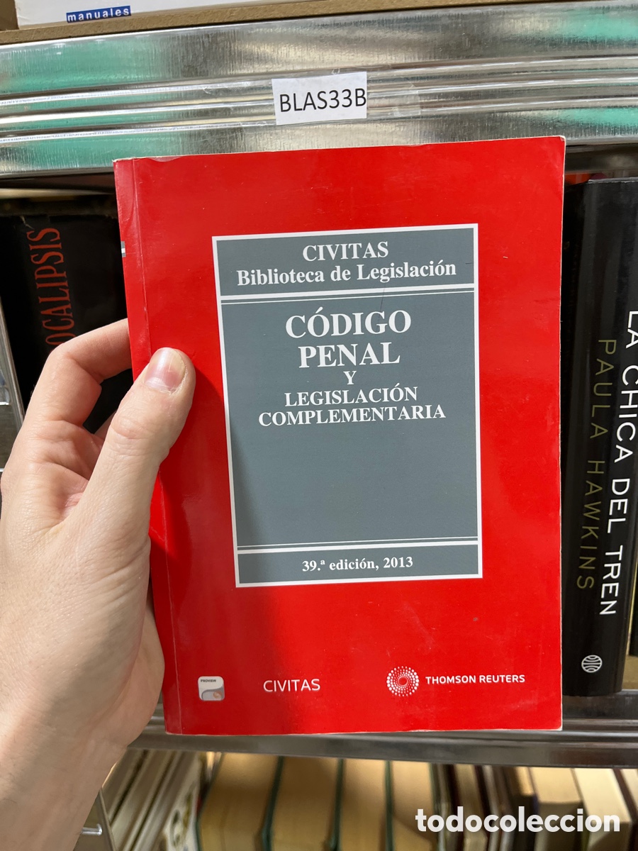Libros de segunda mano: Blas33B civitas, c&oacute;digo penal y legislaci&oacute;n complementaria