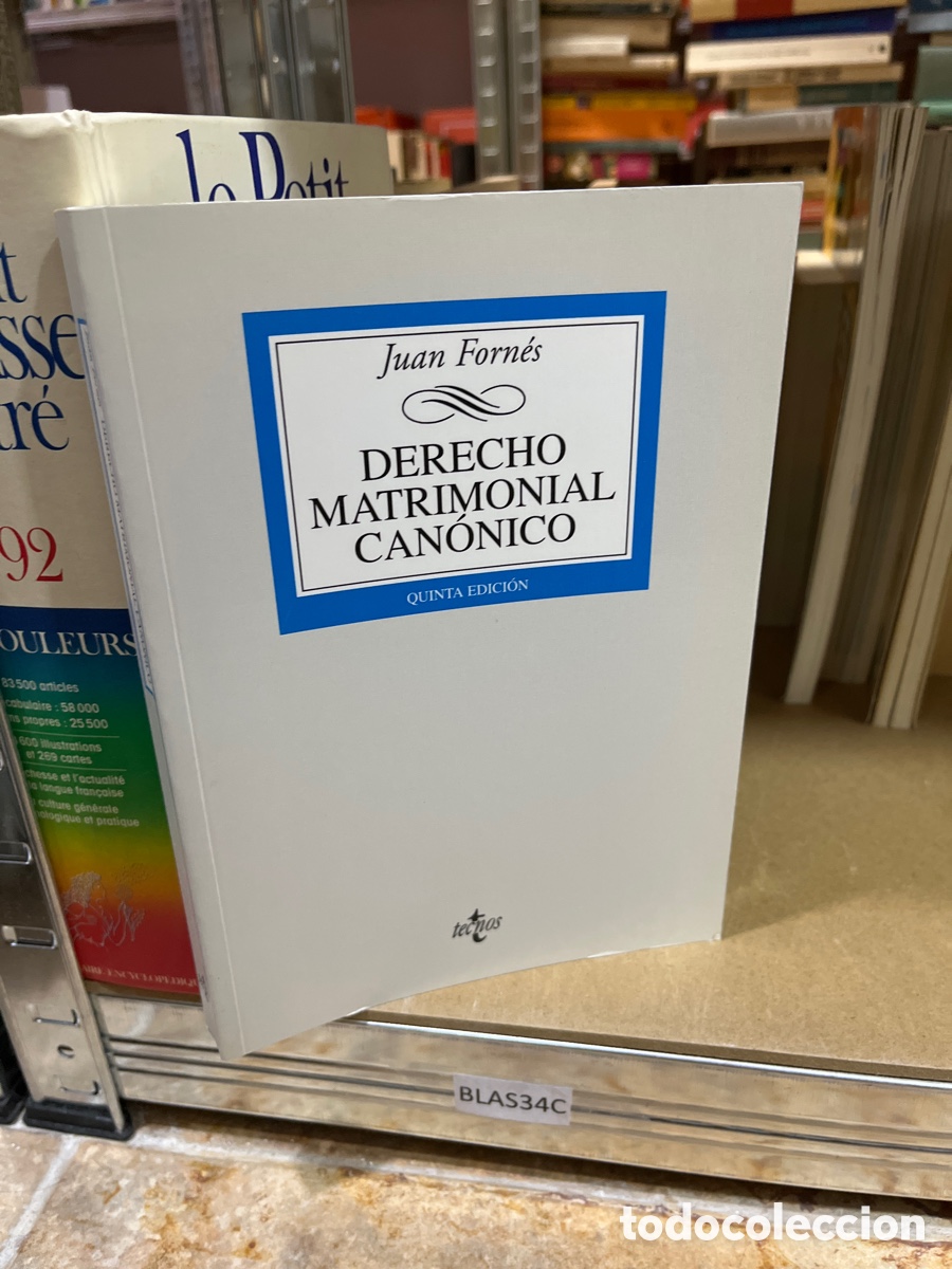 Libros de segunda mano: Blas34C derecho matrimonial can&oacute;nico, Juan Forn&eacute;s, 2008