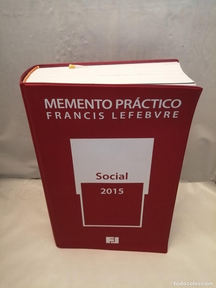 Libri di seconda mano: Memento Pr&aacute;ctico Francis Lefebvre Social 2015