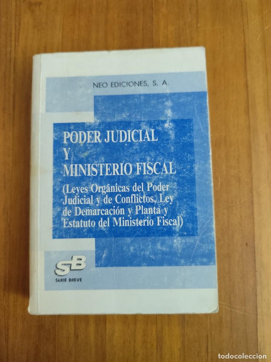 Gebrauchte B&uuml;cher: LPV CJ Poder judicial y Ministerio Fiscal. Neo Ediciones. 1987