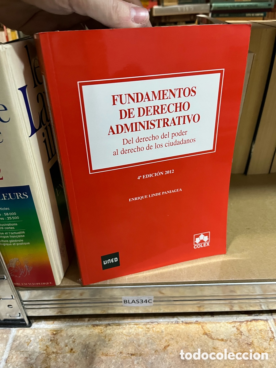 Libros de segunda mano: Blas34C FUNDAMENTOS DE DERECHO ADMINISTRATIVO Del derecho del poder al derecho de los ciudadanos