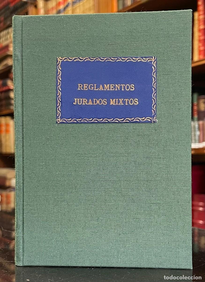 Libri di seconda mano: Reglamento sobre Procedimiento Contencioso de los Jurados Mixtos