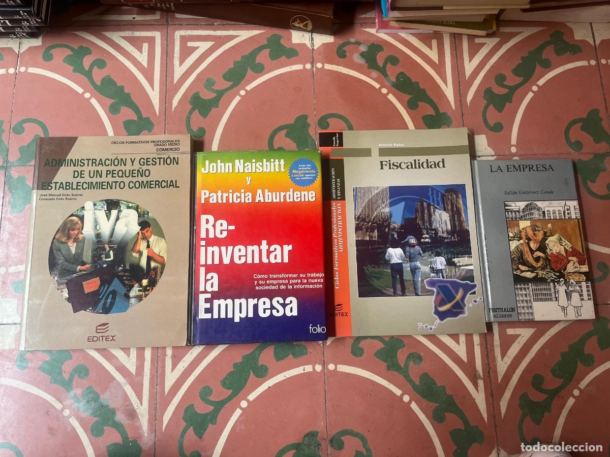 Libri di seconda mano: Lote empresa, gesti&oacute;n, fiscalidad &ndash; 4 libros&ndash; Coto, Naisbitt, Palou, Gutierrez Conde