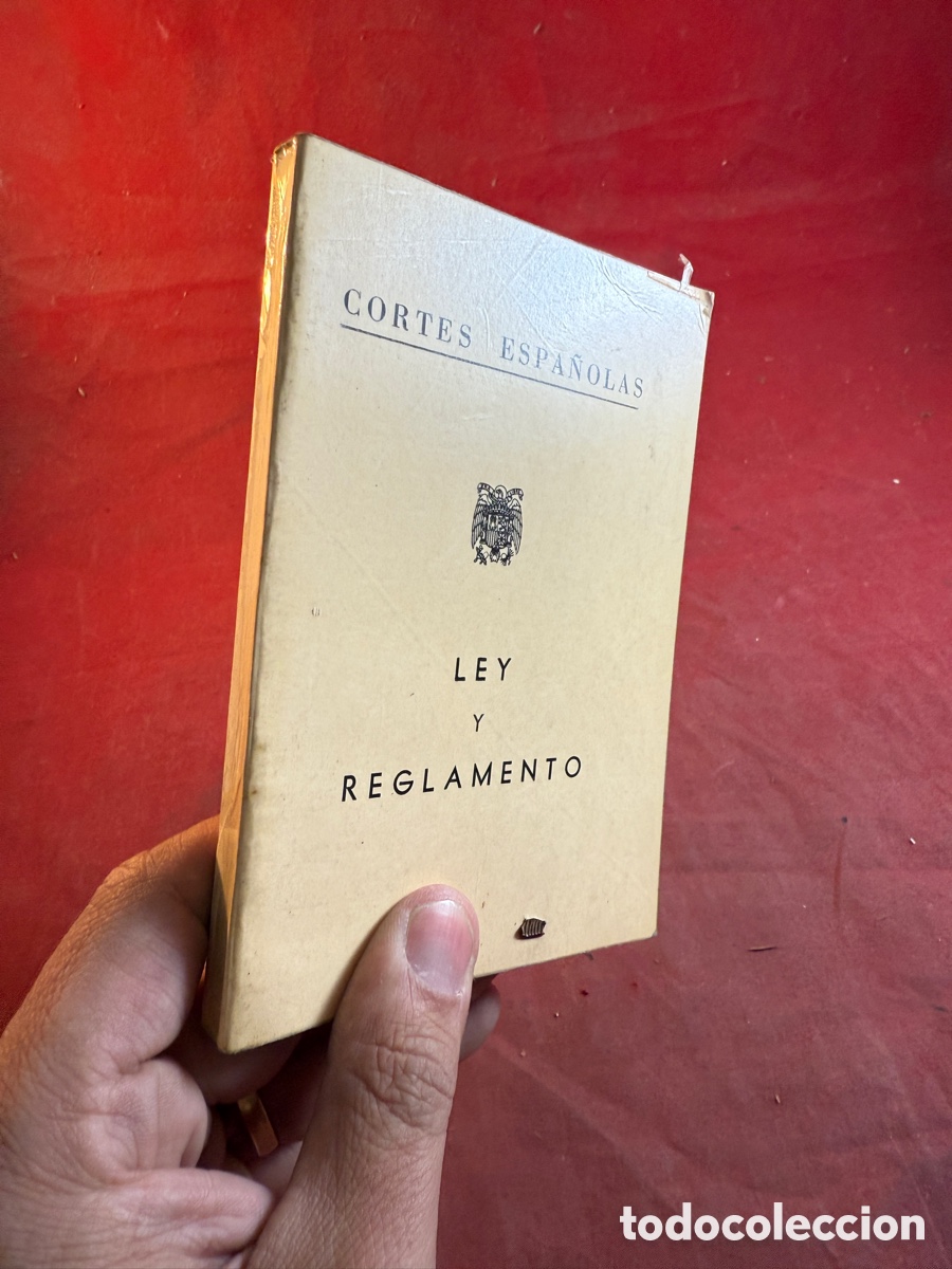 Libros de segunda mano: Cortes Espa&ntilde;olas LEY Y REGLAMENTO - Foto 3