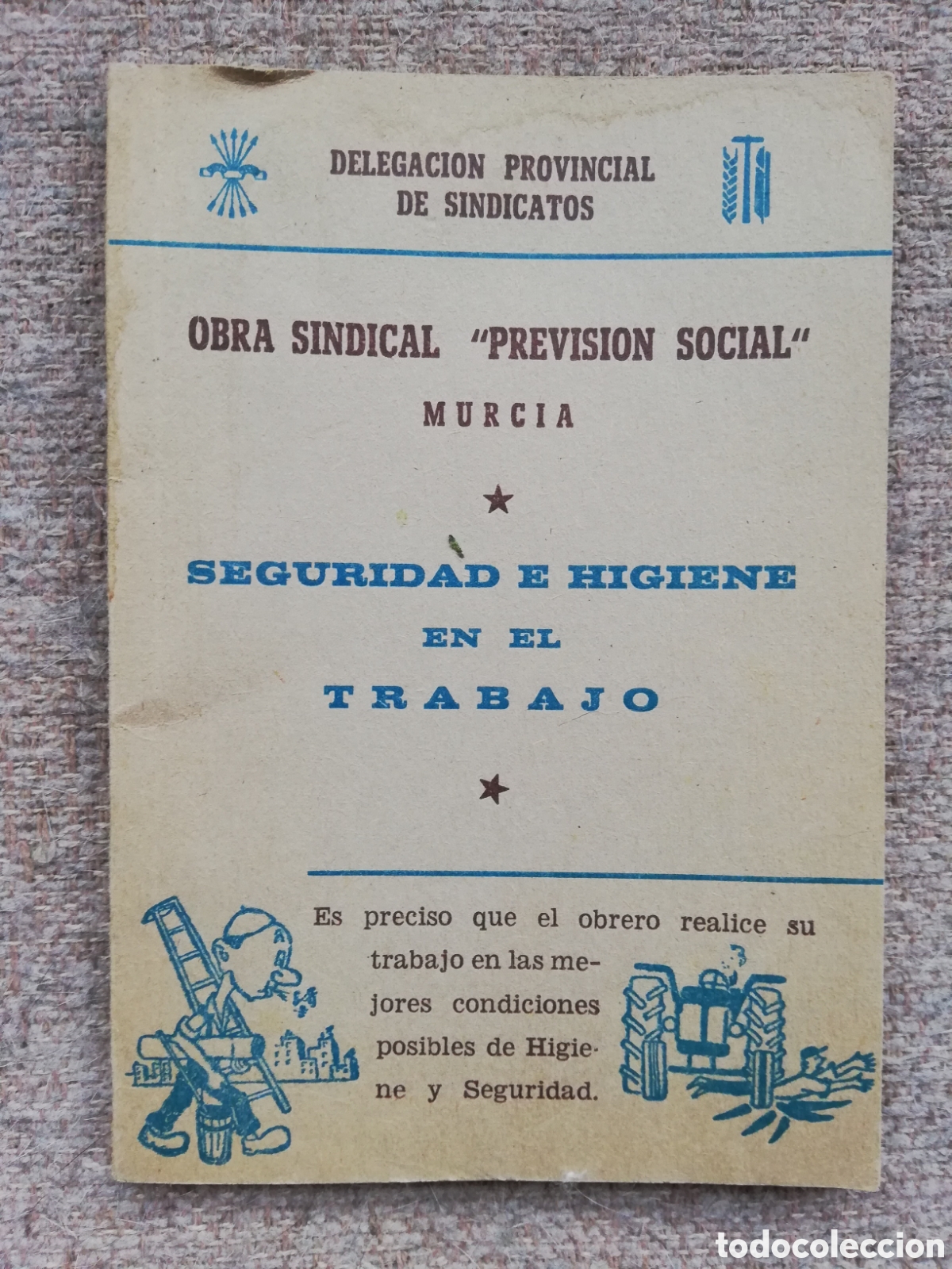 Libri di seconda mano: Obra sindical &rdquo;Previsi&oacute;n social&rdquo; Murcia. Seguridad e Higiene en el trabajo