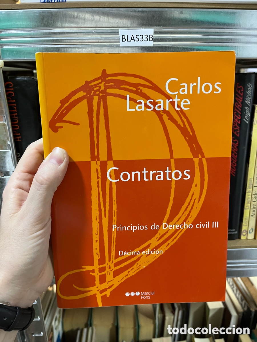 Libros de segunda mano: BLAS33B Carlos Lasarte Contratos Principios de Derecho civil III