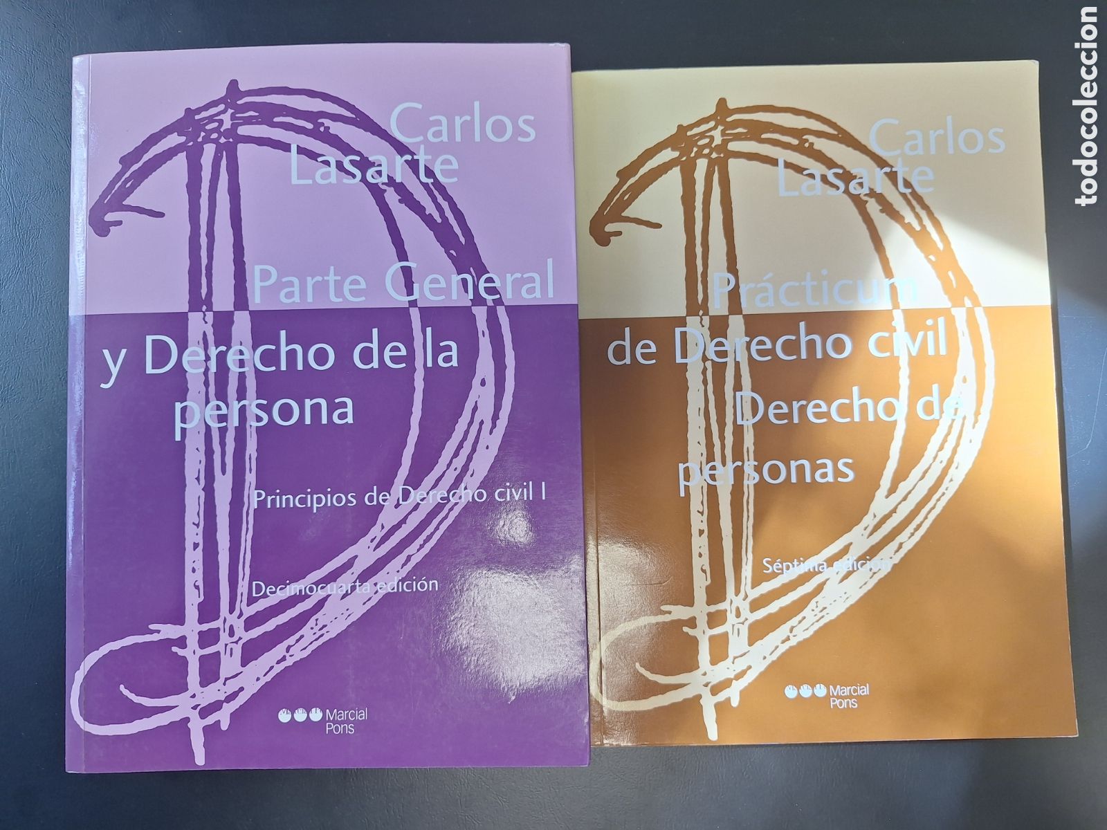 Libri di seconda mano: PARTE GENERAL Y DERECHO DE LA PERSONA PRINCIPIOS DE DERECHO CIVIL I PRACTICUN CARLOS LASARTE MARCIAL