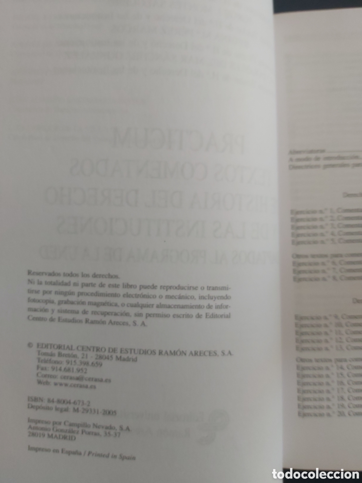 Libros de segunda mano: PRACTICUM TEXTOS COMENTADOS DE HISTORIA DEL DERECHO Y DE LAS INSTITUCIONES ADAPTADOS PROGRAMA UNED - Foto 4