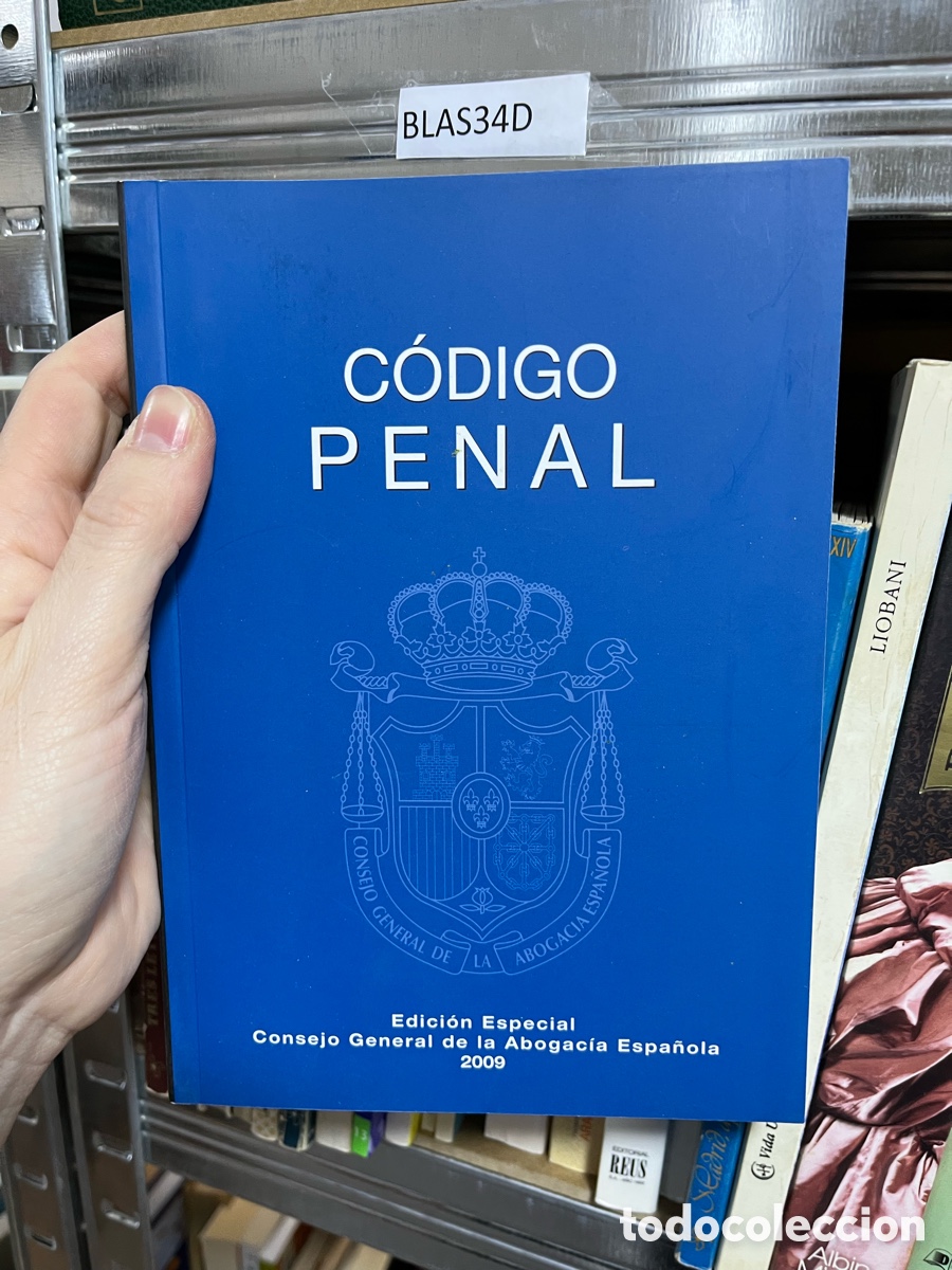 Libros de segunda mano: BLAS34D C&Oacute;DIGO PENAL Edici&oacute;n Especial Consejo General de la Abogac&iacute;a Espa&ntilde;ola 2009