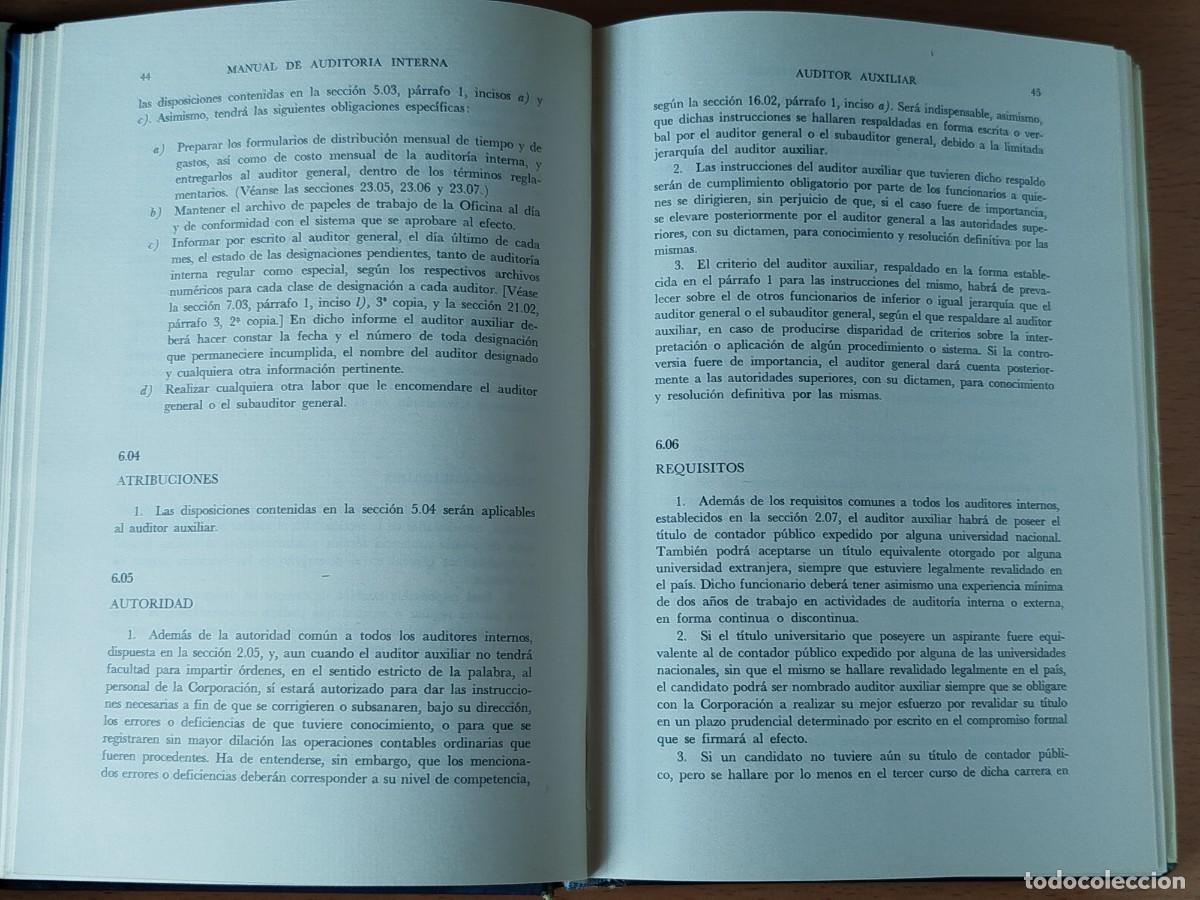 Libros de segunda mano: Manual de auditoria interna. BACON - Foto 4