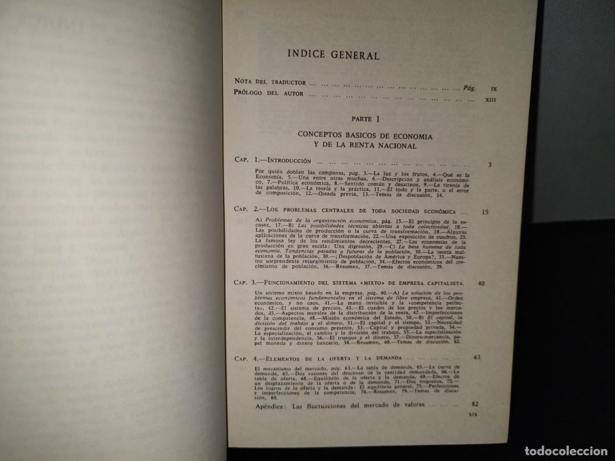 Libros de segunda mano: 152- CURSO DE ECONOM&Iacute;A MODERNA - PAUL A. SAMUELSON - Foto 6