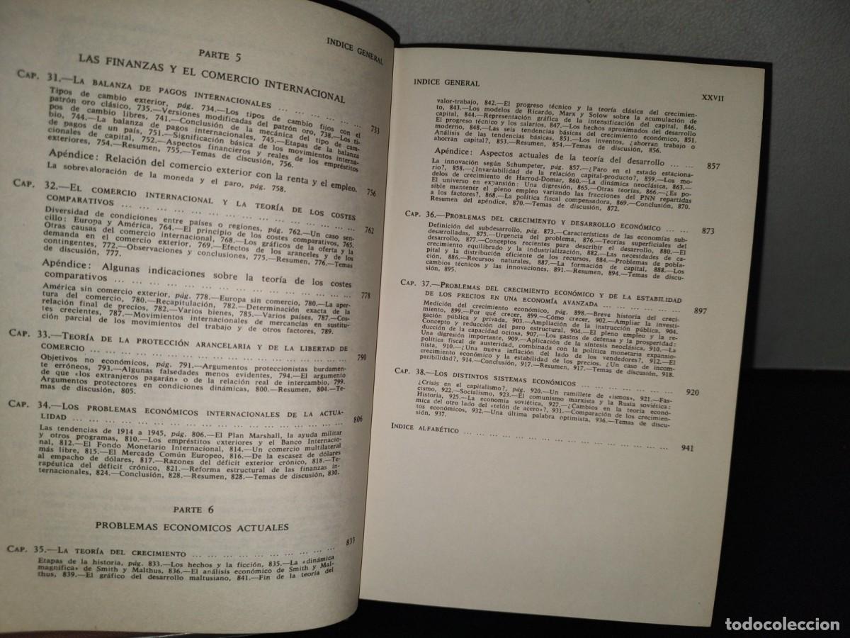 Libros de segunda mano: 152- CURSO DE ECONOM&Iacute;A MODERNA - PAUL A. SAMUELSON - Foto 10