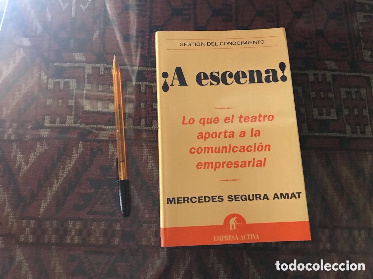 Second hand books: &iexcl; A escena ! Mercedes Segura Amat. Empresa activa