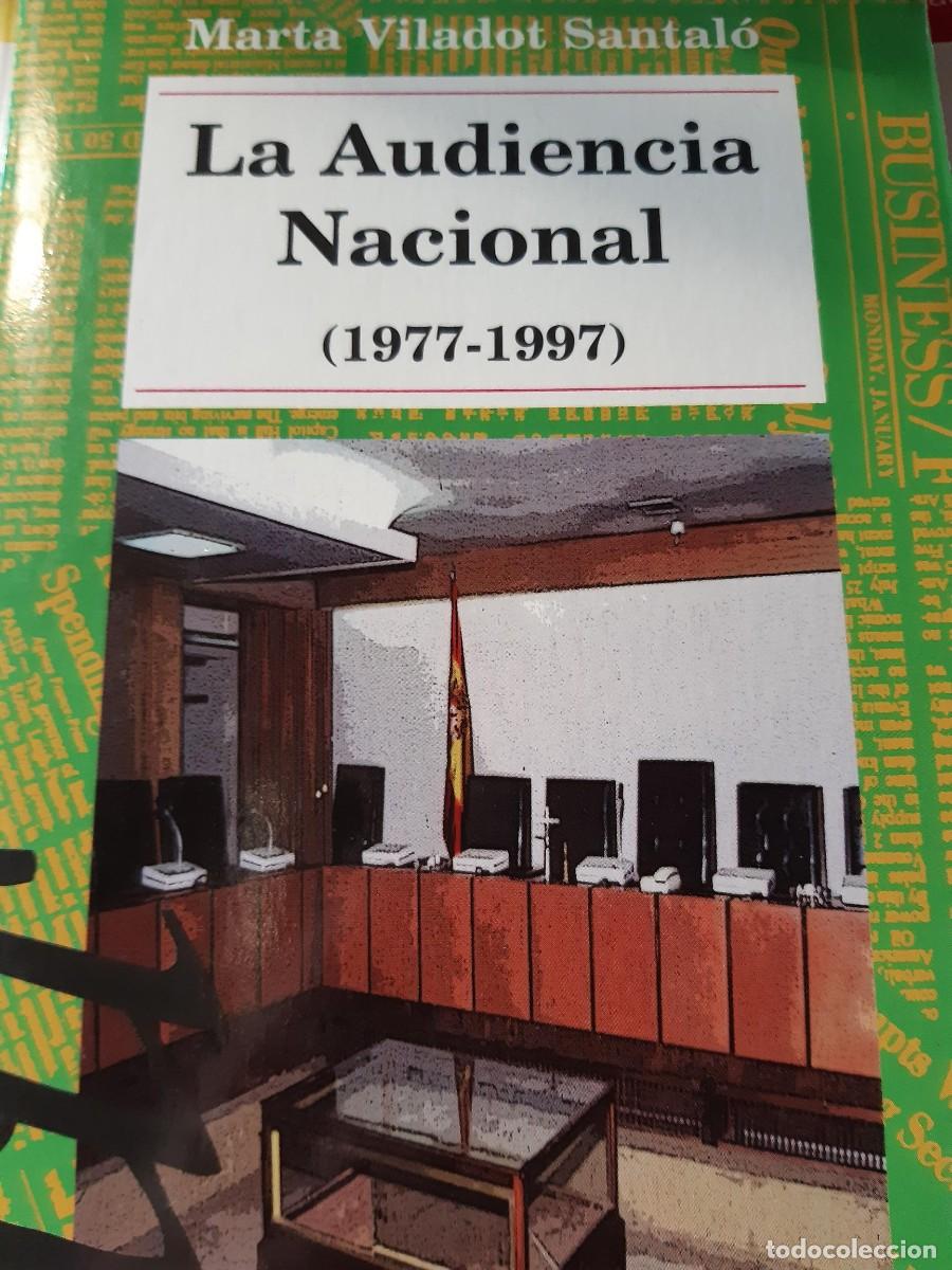 Libros de segunda mano: LA AUDIENCIA NACIONAL(1977-1997);MARTA VILADOT SANTALO