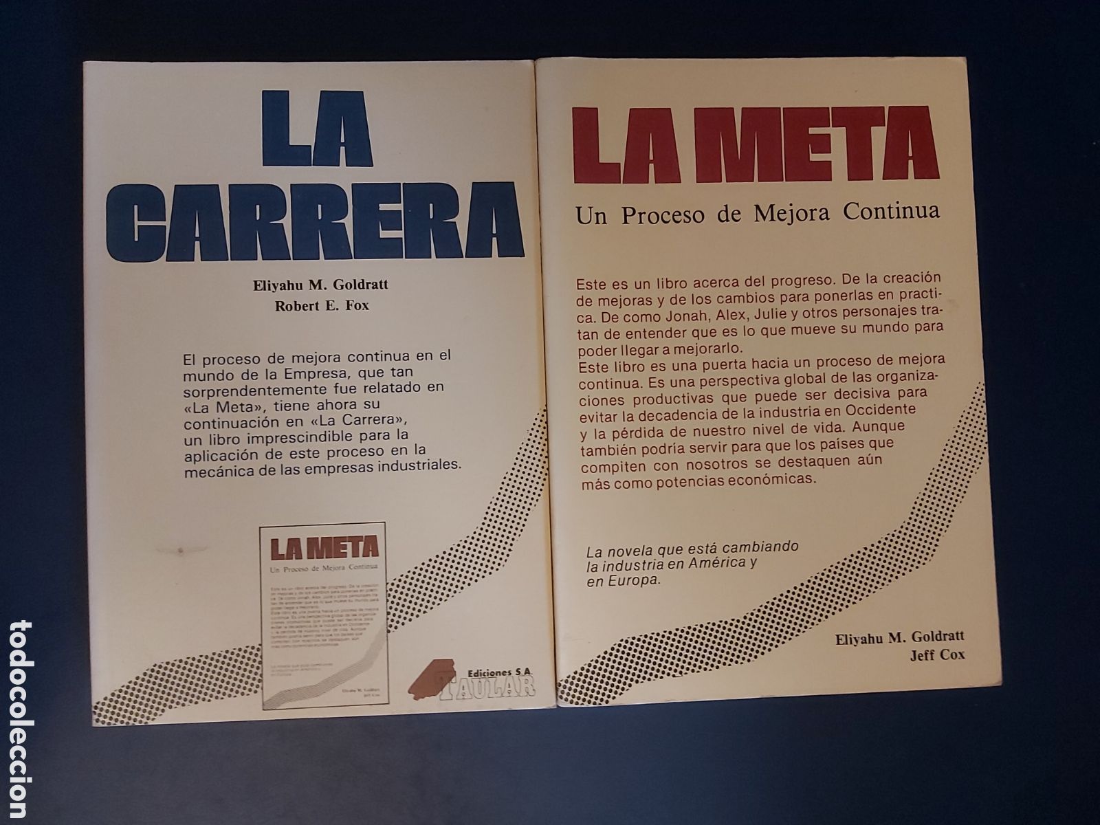 Libros de segunda mano: LA CARRERA # LA META GOLDRATT TAULAR 1989 / 1987