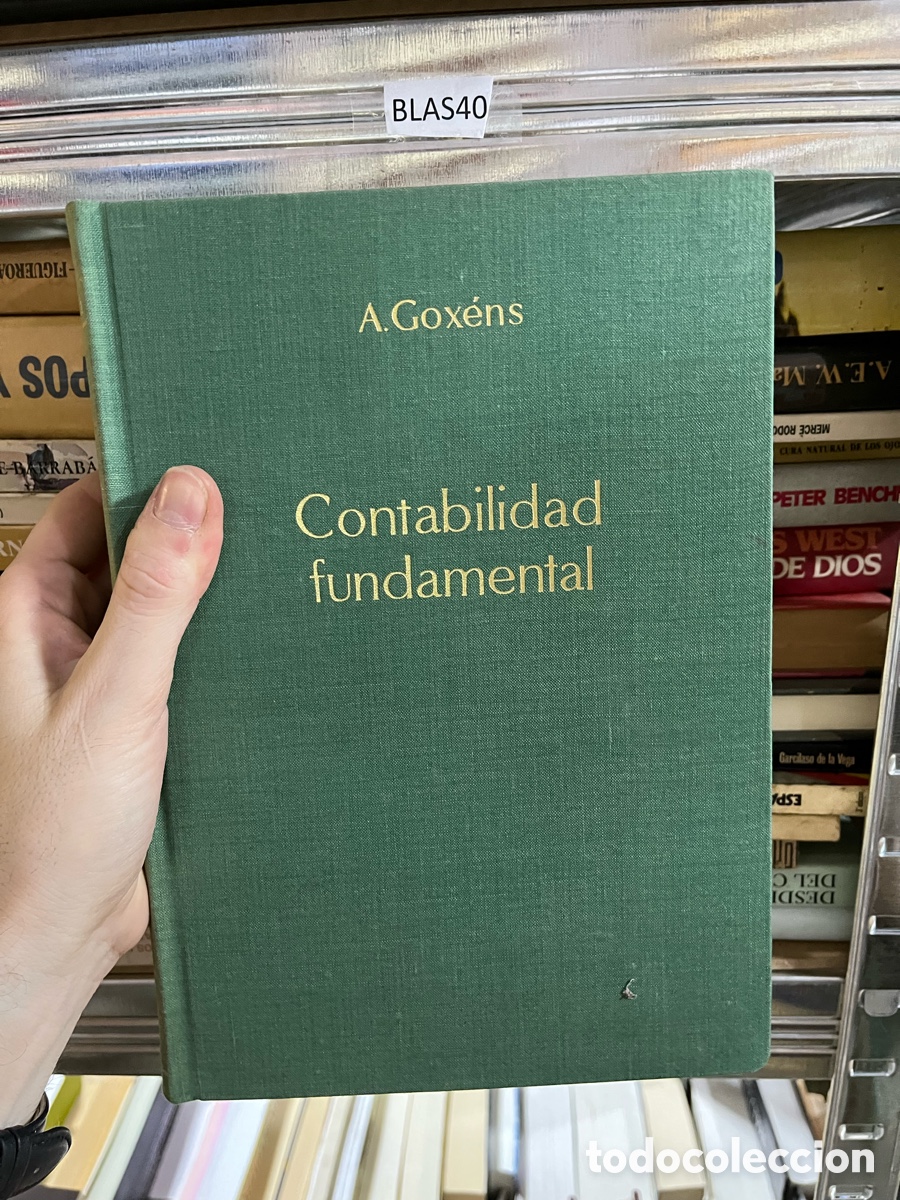 Second hand books: BLAS40 A. Gox&eacute;ns, Contabilidad fundamental