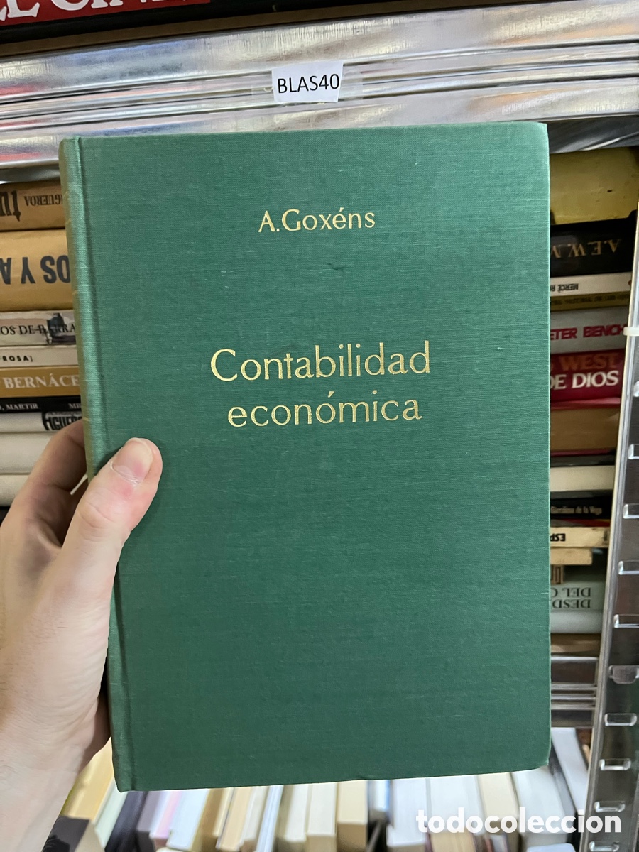 Second hand books: BLAS40 A.Gox&eacute;ns - Contabilidad econ&oacute;mica