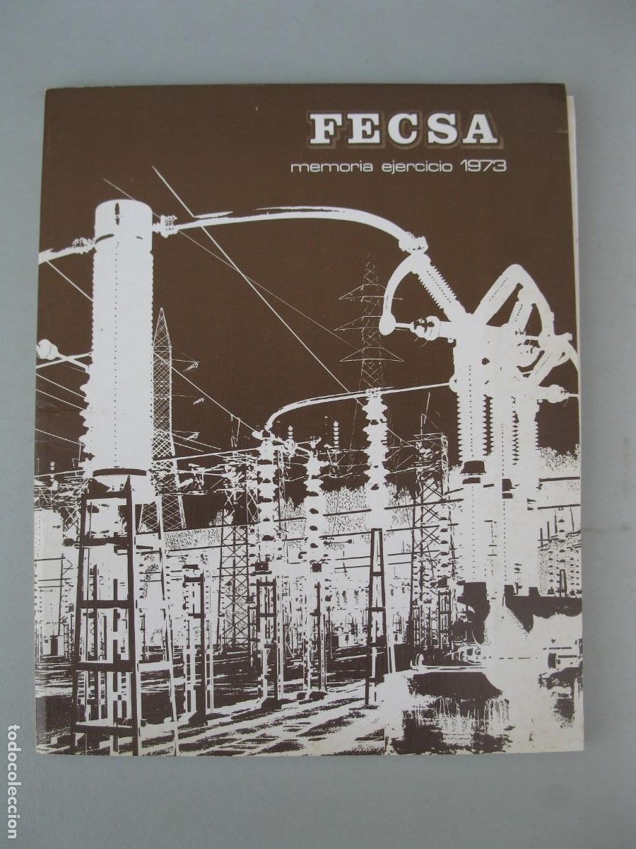 Libros de segunda mano: FECSA - MEMORIA EJERCICIO 1973.