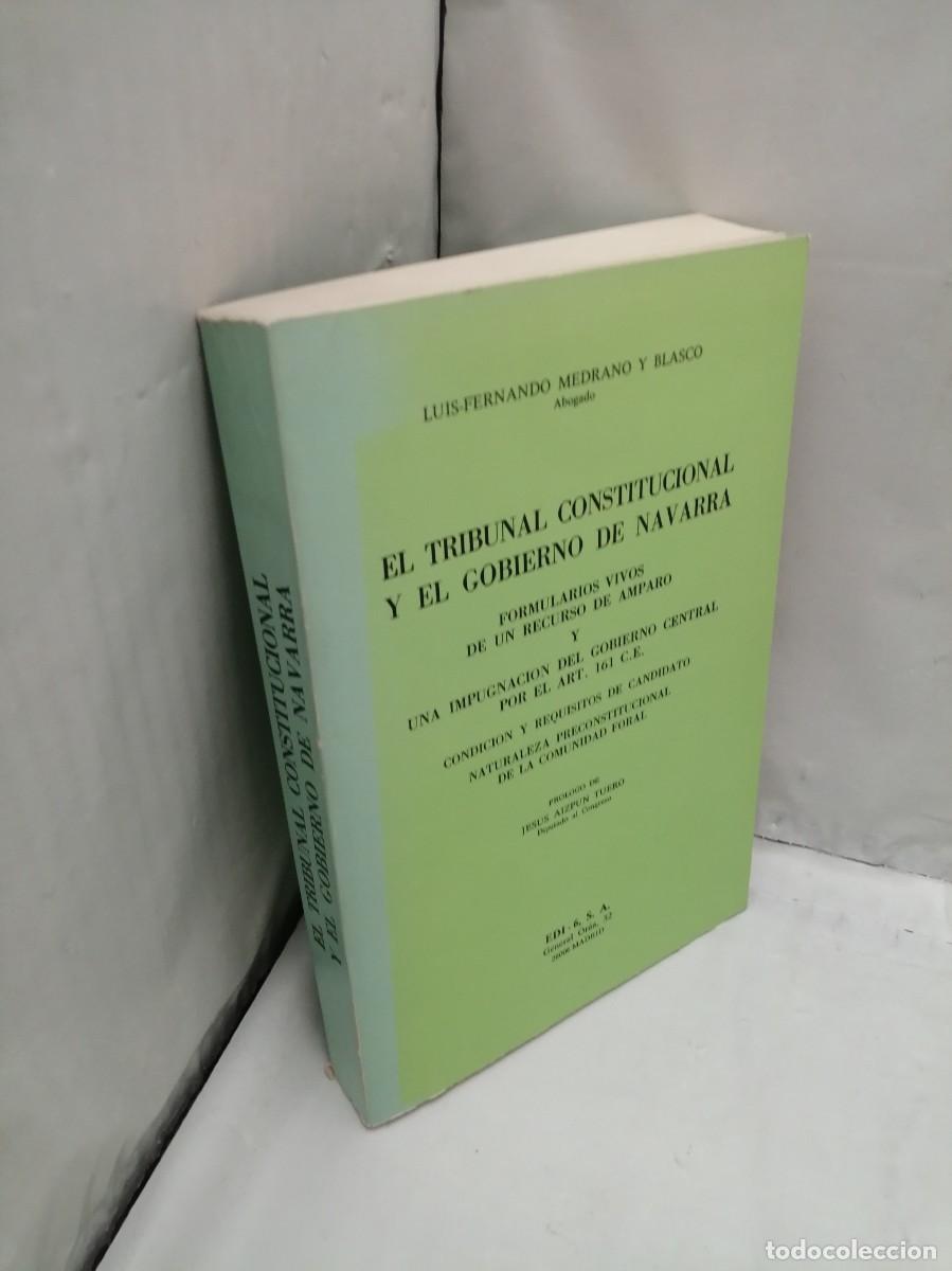 Libros de segunda mano: El Tribunal Constitucional y el Gobierno de Navarra - Foto 3