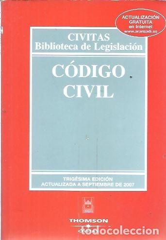 Libros de segunda mano: CIVITAS BIBLIOTECA DE LEGISLACION CODIGO CIVIL - Foto 1