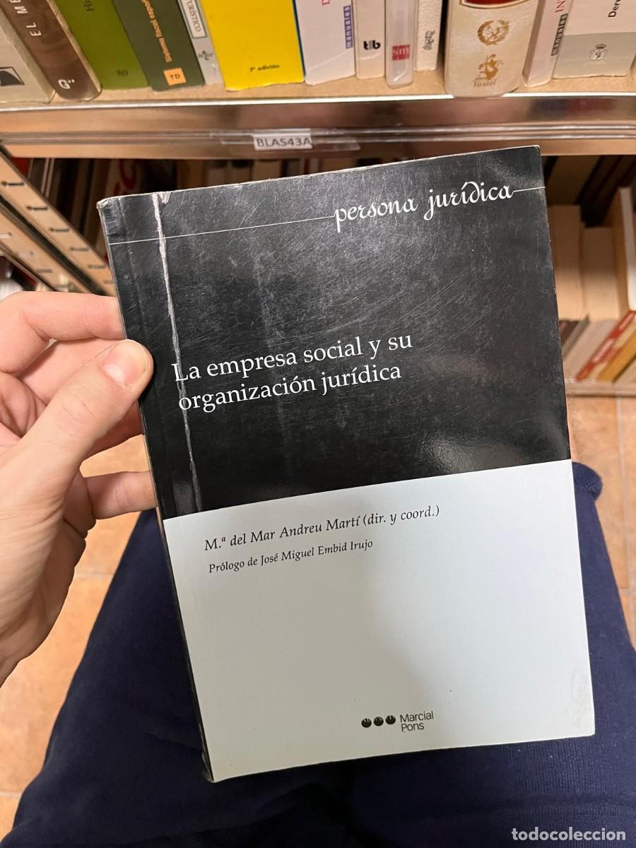 Libros de segunda mano: BLAS43A LA EMPRESA SOCIAL Y SU ORGANIZACION JURIDICA, M DEL MAR ANDREU