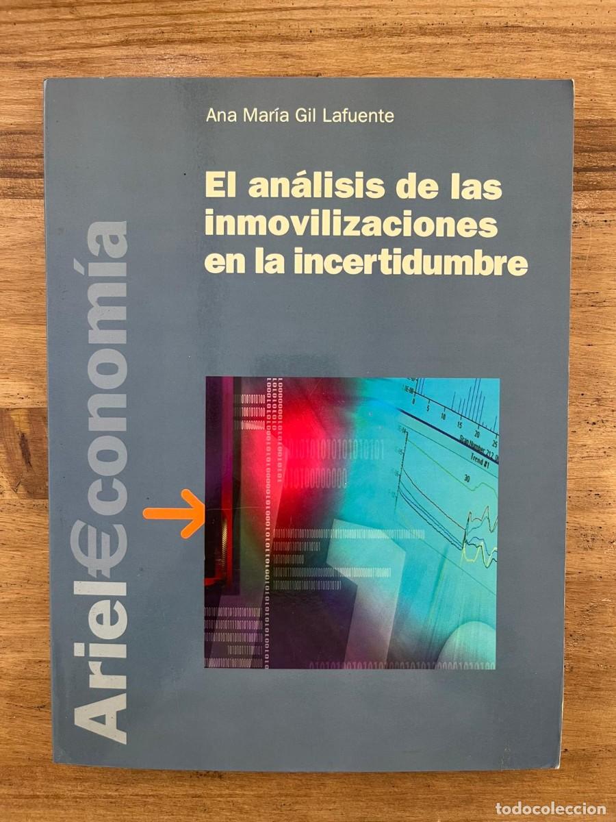 Gebrauchte B&uuml;cher: El an&aacute;lisis de las inmovilizaciones en la incertidumbre (Ana Mar&iacute;a Gil Lafuente)