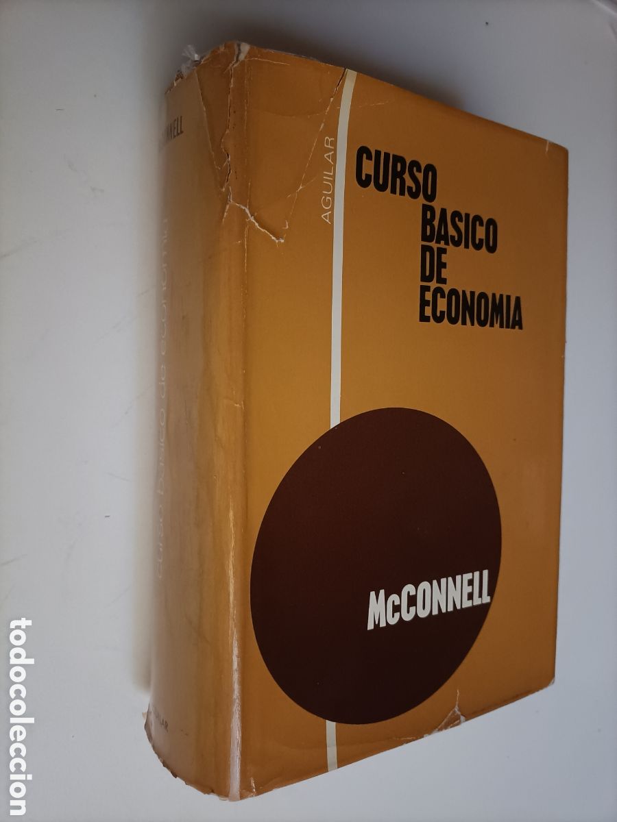 Libros de segunda mano: Curso b&aacute;sico de econom&iacute;a McCONNELL . Aguilar 1972