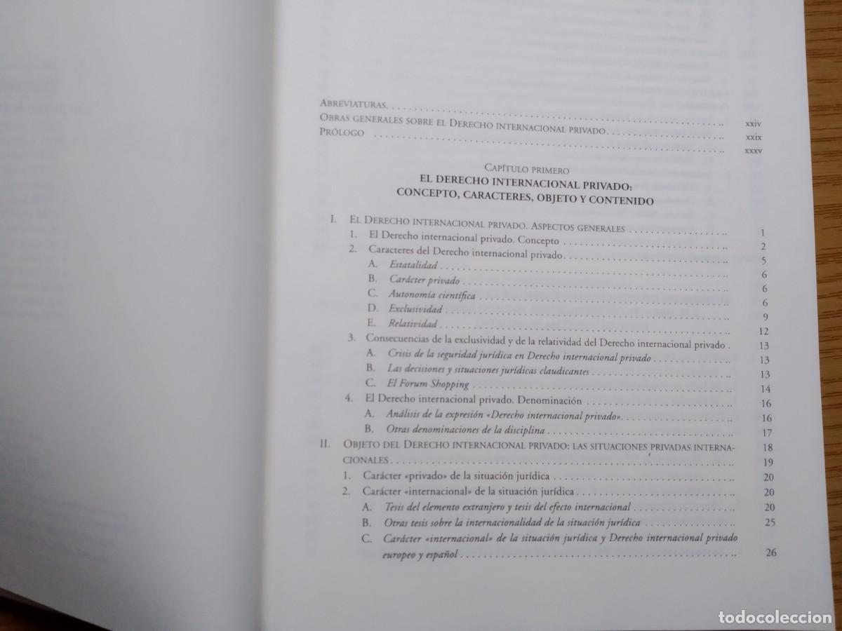 Libros de segunda mano: Derecho Internacional Privado - Foto 5