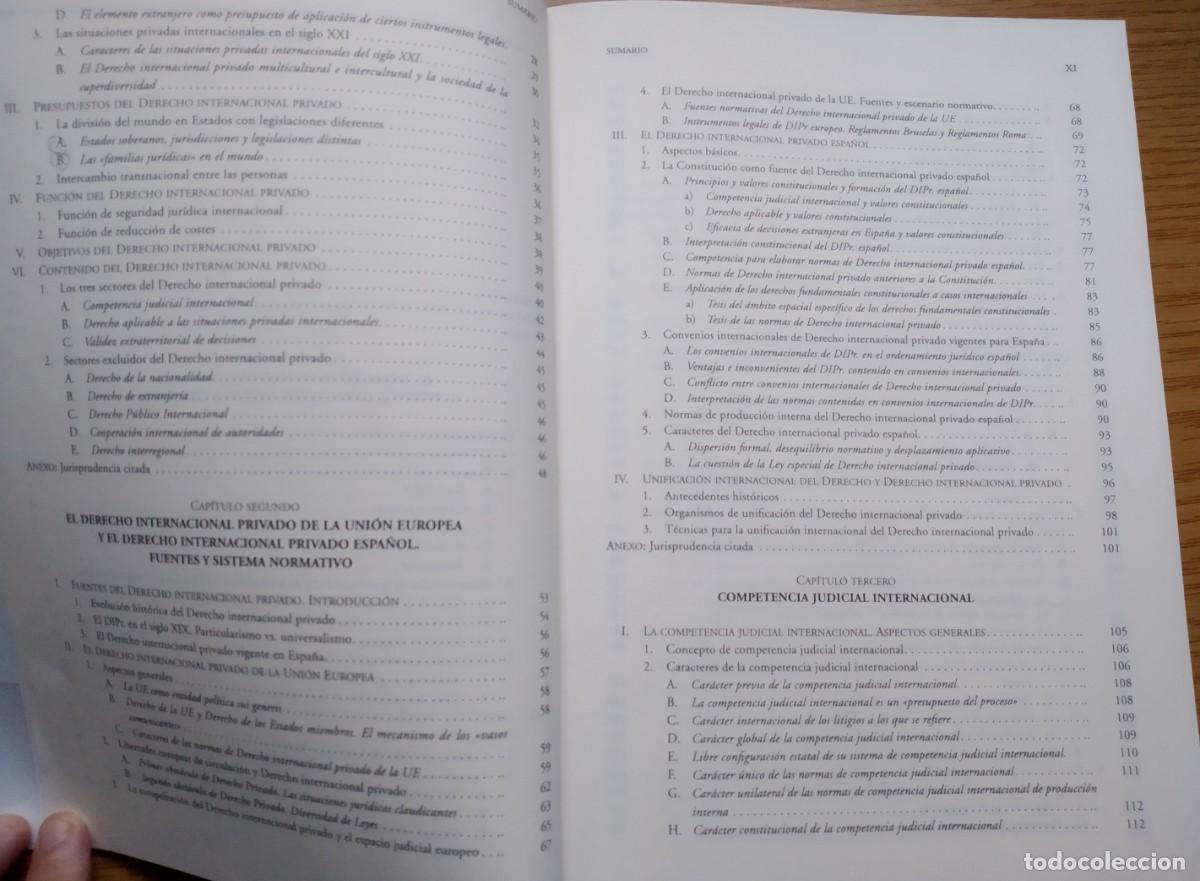 Libros de segunda mano: Derecho Internacional Privado - Foto 6