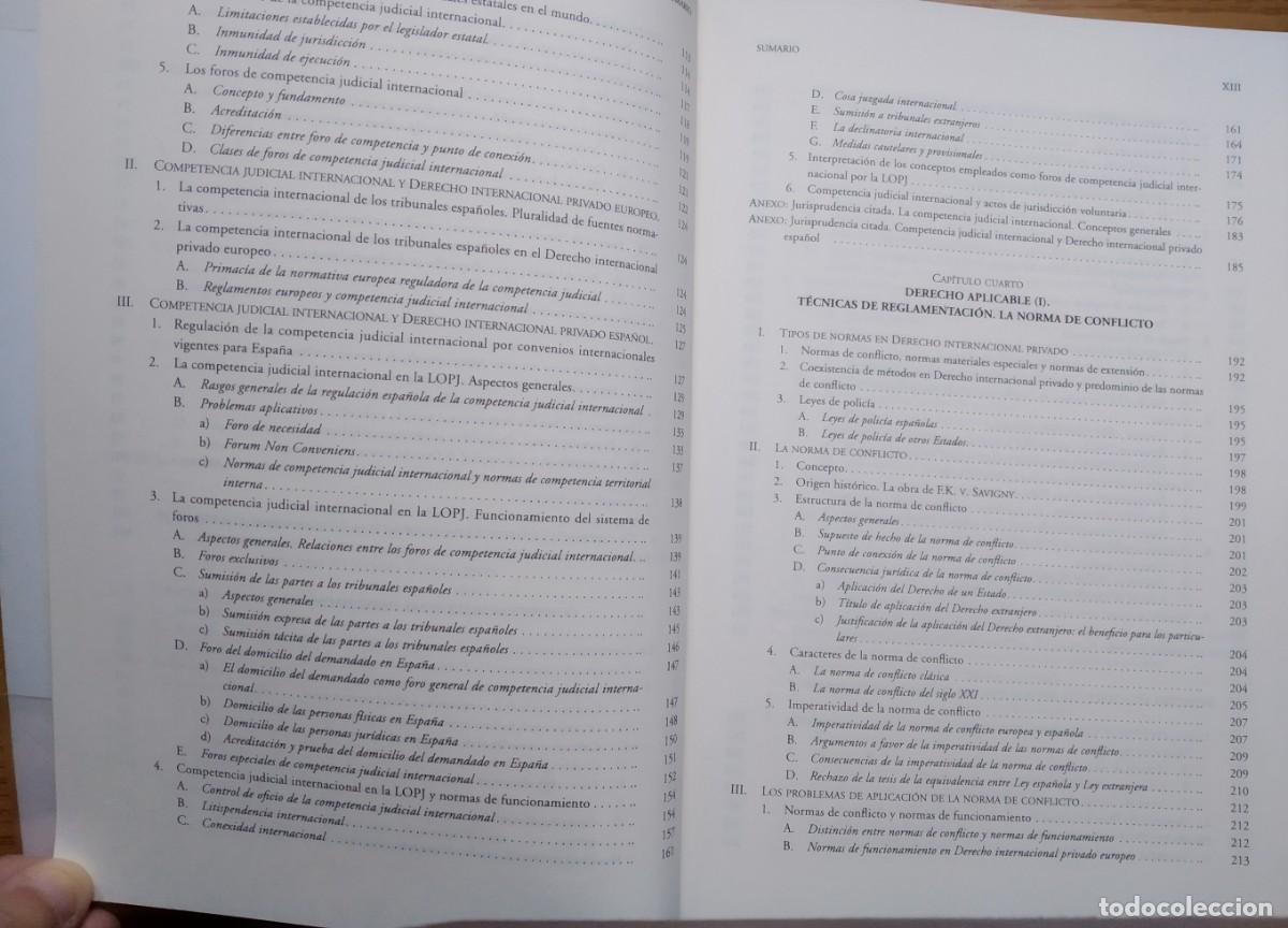 Libros de segunda mano: Derecho Internacional Privado - Foto 7