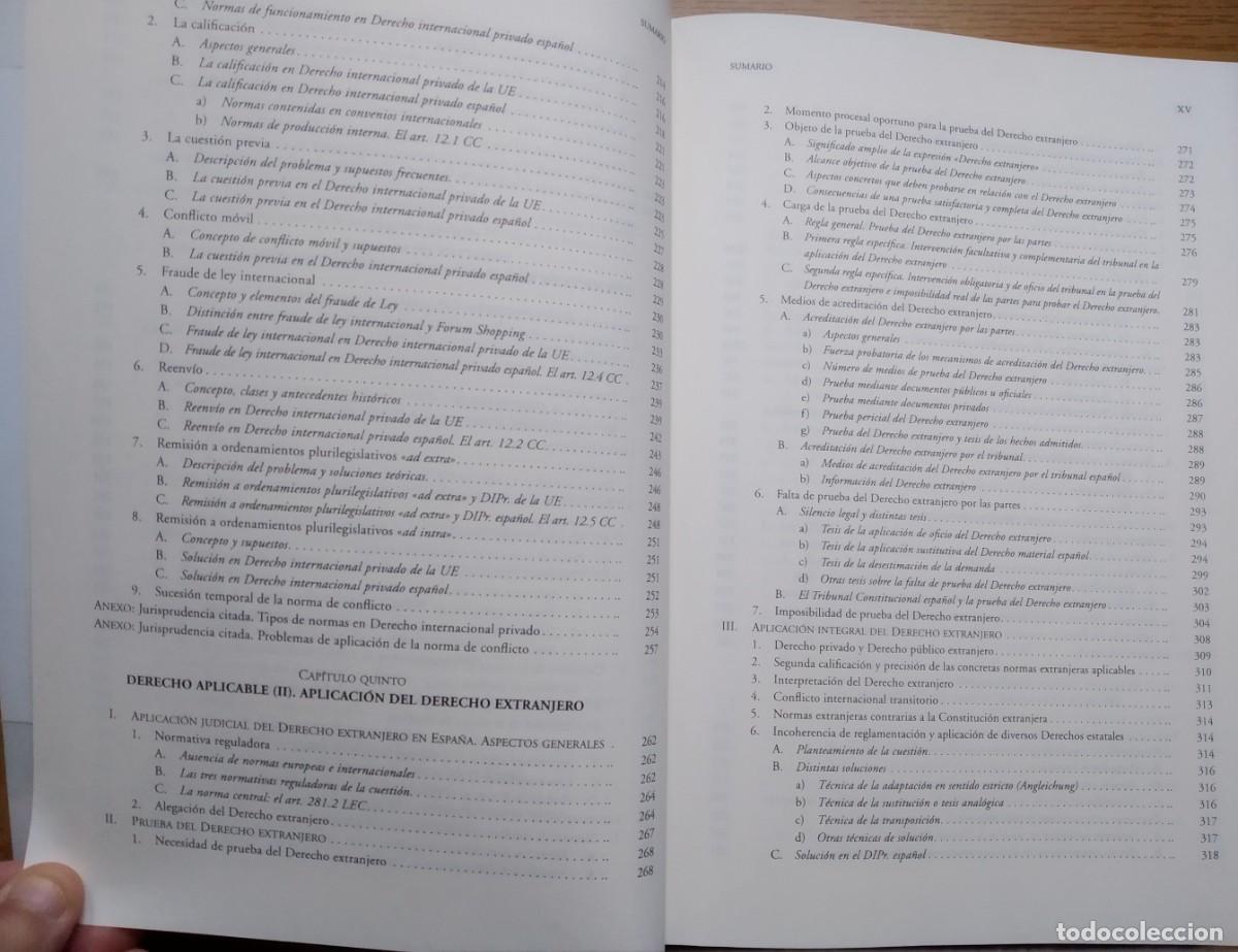 Libros de segunda mano: Derecho Internacional Privado - Foto 8