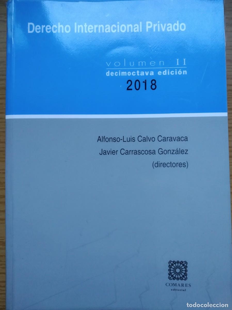 Libros de segunda mano: Derecho Internacional Privado - Foto 1