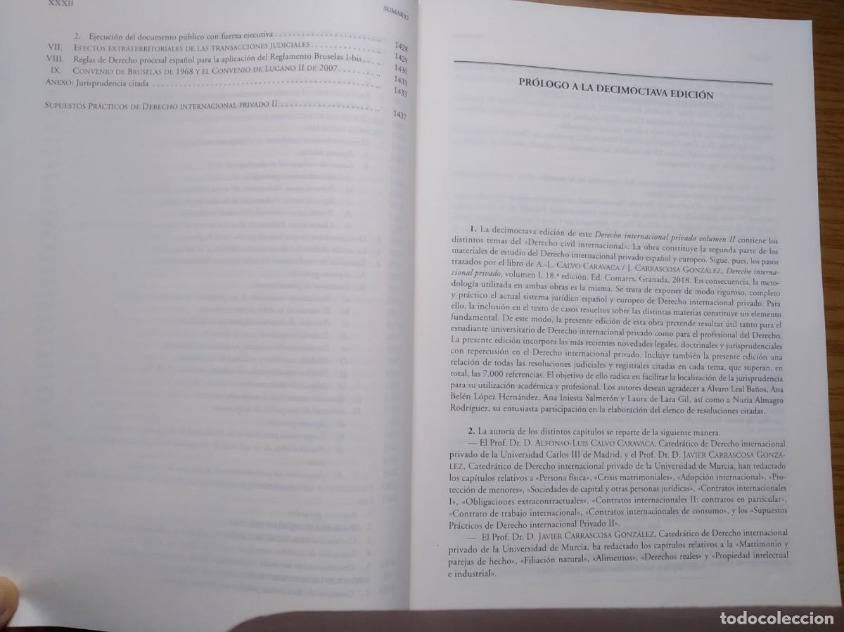 Libros de segunda mano: Derecho Internacional Privado - Foto 15