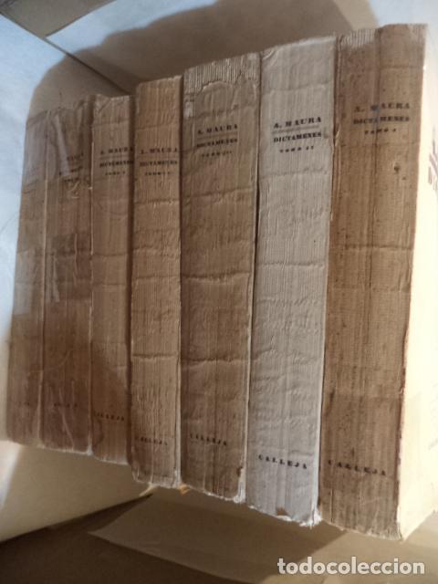 Second hand books: DICTAMENES - ANTONIO MAURA