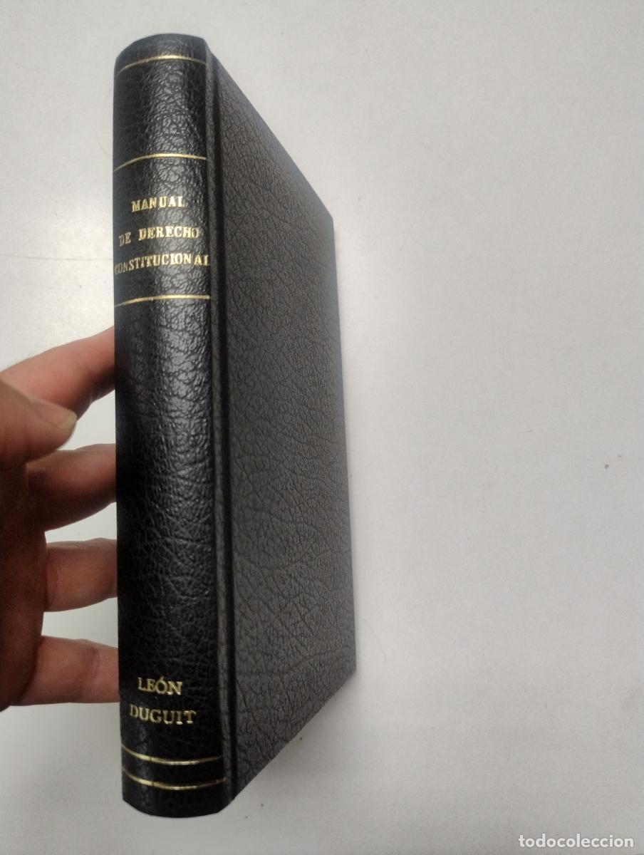 Gebrauchte B&uuml;cher: Manual de derecho constitucional - Le&oacute;n Duguit