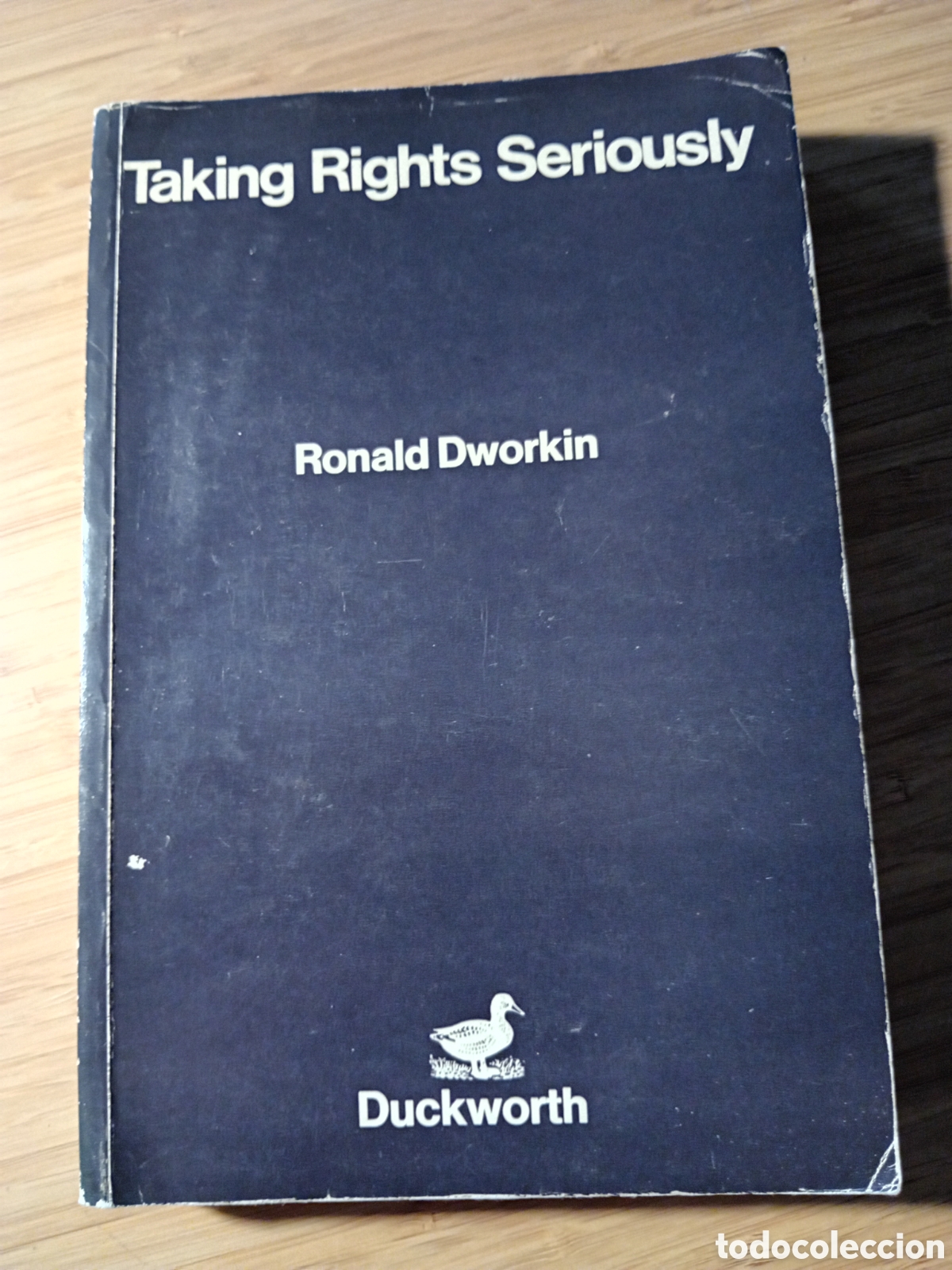 Libros de segunda mano: (ingl&eacute;s) Taking Rights Seriously - Ronald Dworkin (Duckworth 1978) - Foto 1