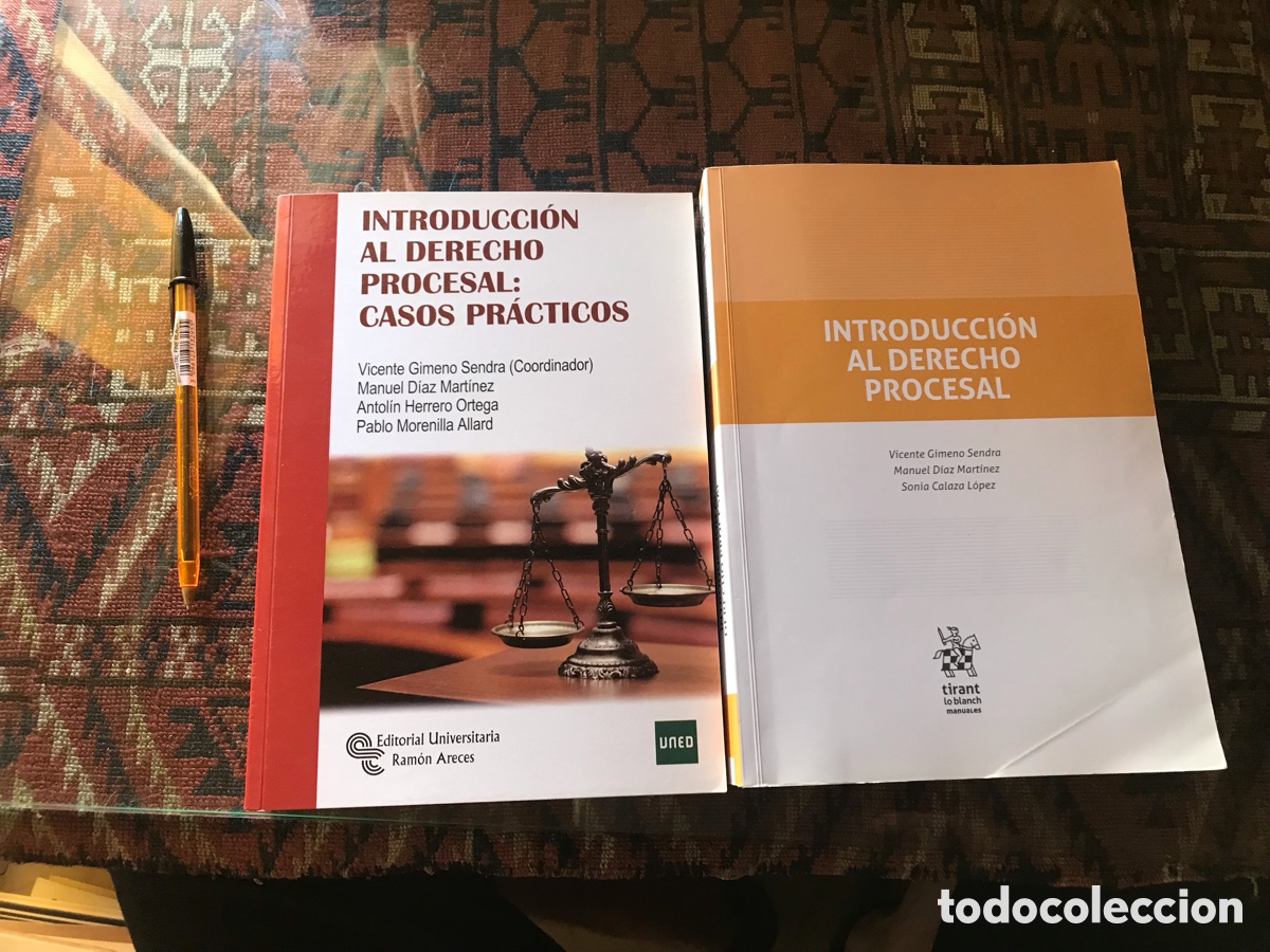 Gebrauchte B&uuml;cher: Introducci&oacute;n al derecho procesal. Vicente Gimeno. Tirant lo Blanch manuales
