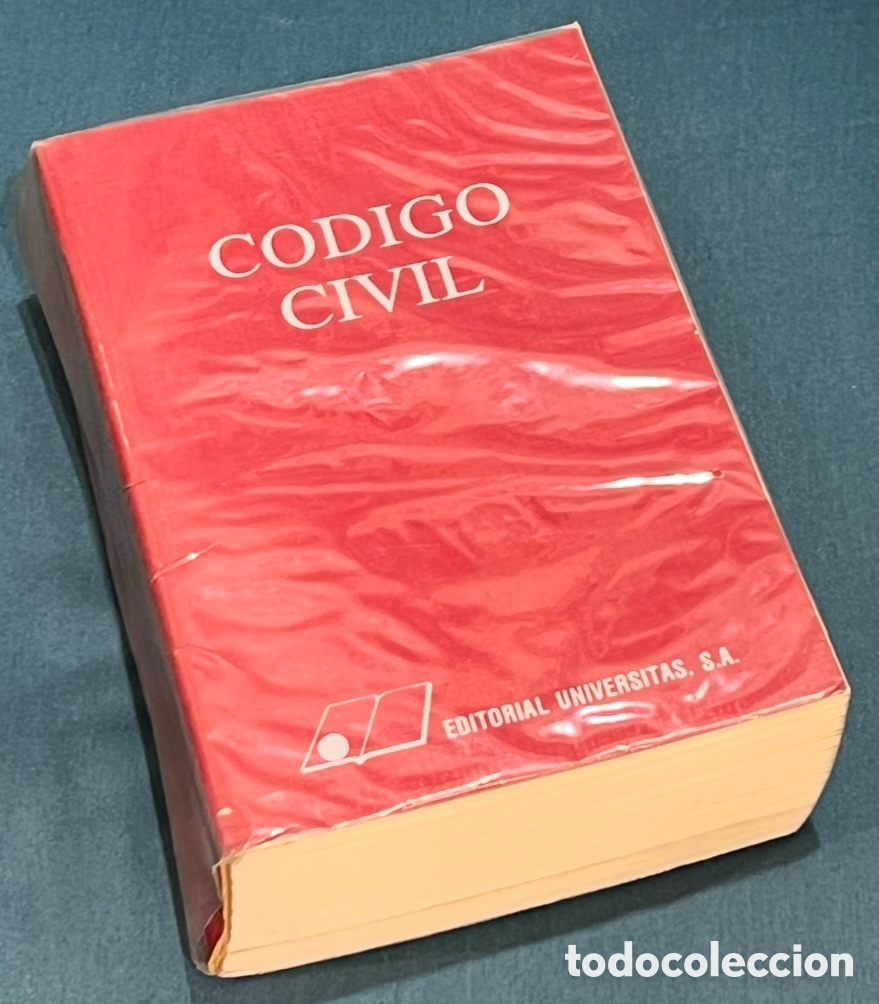 Second hand books: Libro. &ldquo;C&oacute;digo Civil&rdquo;. Ed. Universitas. 1994.