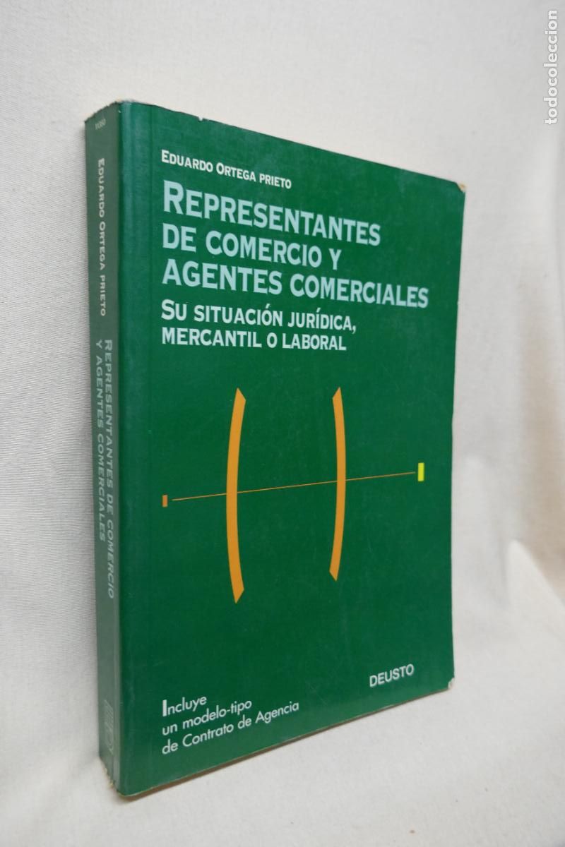 Libros de segunda mano: Representantes de comercio y agentes comerciales - Ortega Prieto, Eduardo - Foto 2