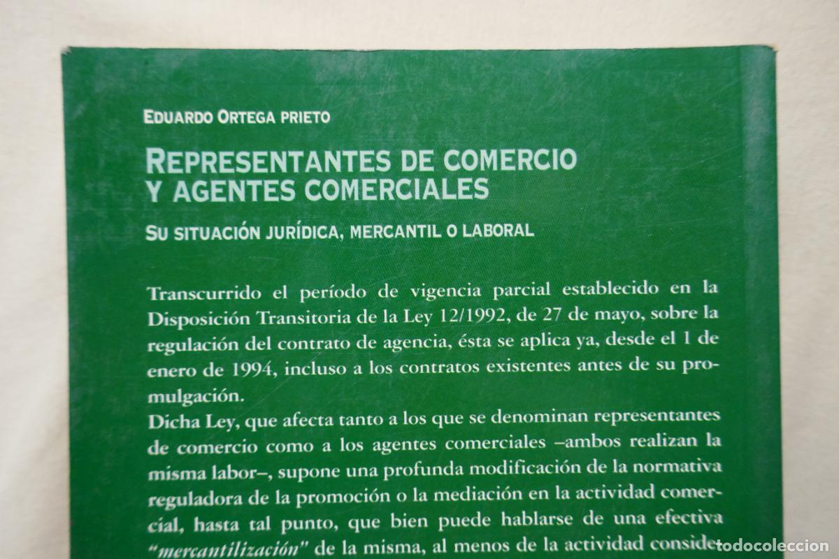 Libros de segunda mano: Representantes de comercio y agentes comerciales - Ortega Prieto, Eduardo - Foto 28