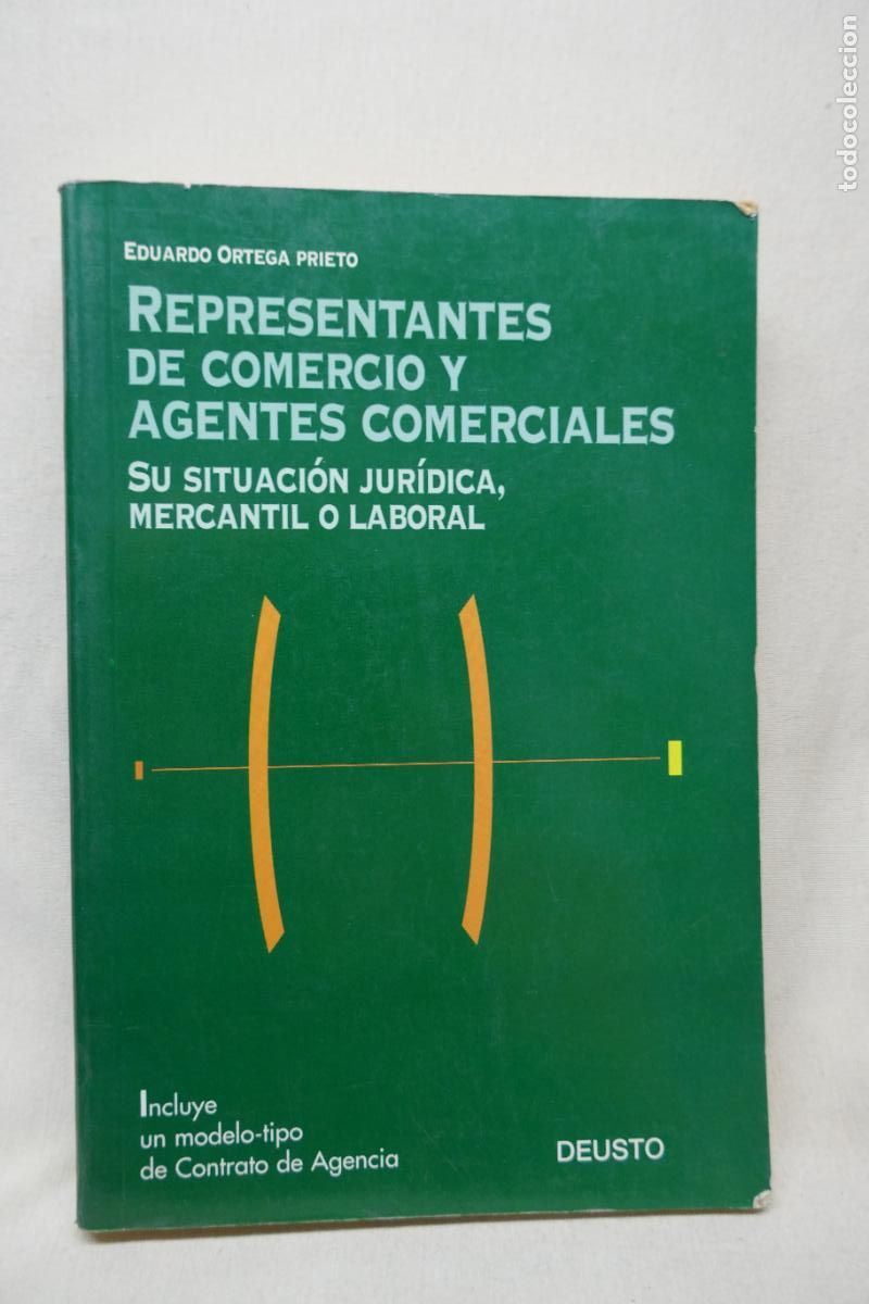 Libros de segunda mano: Representantes de comercio y agentes comerciales - Ortega Prieto, Eduardo - Foto 1