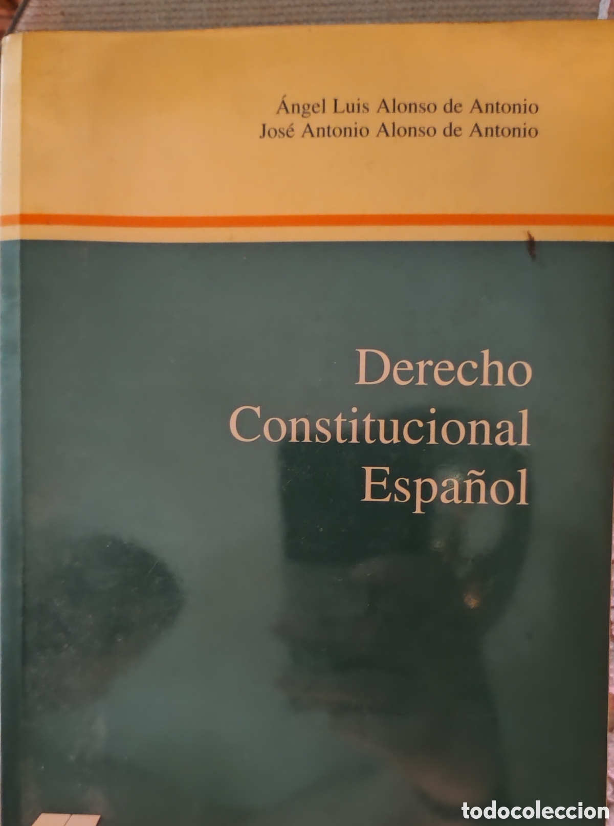 Libri di seconda mano: DERECHO COBSTITUCIONAL ESPA&Ntilde;OL