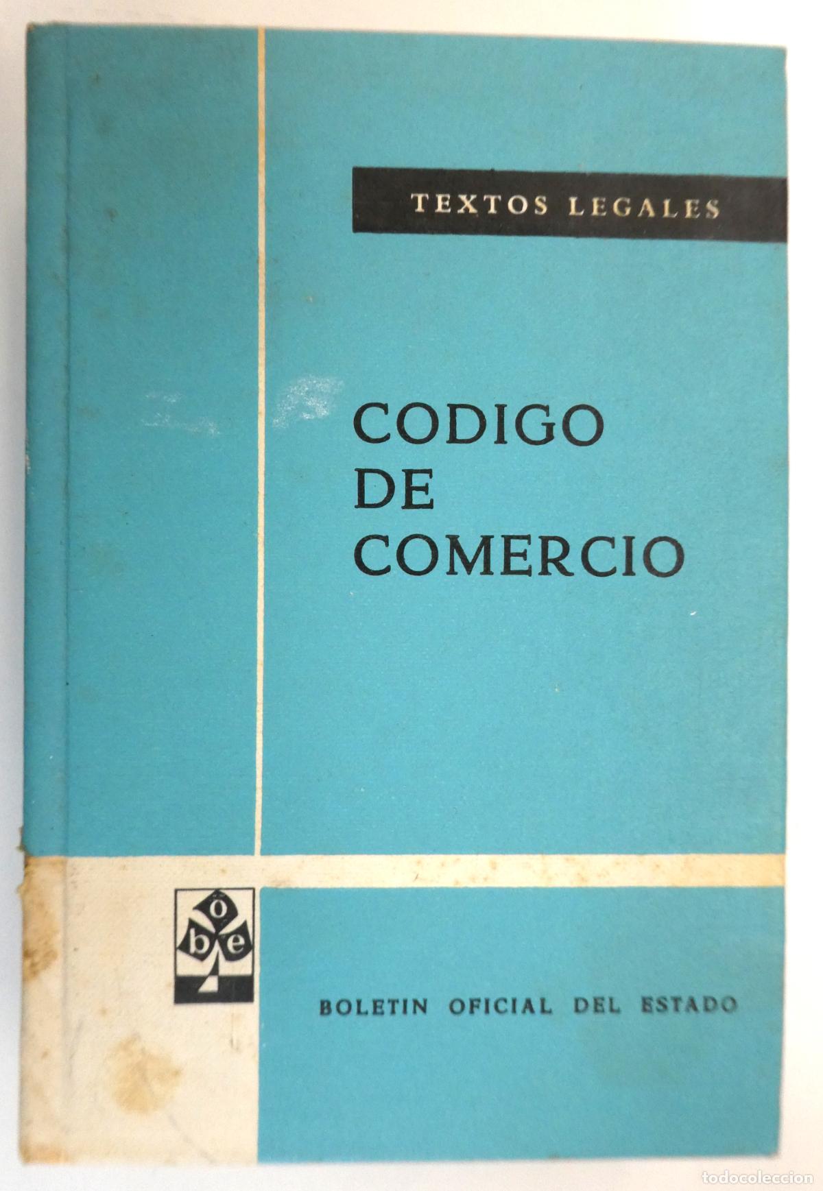 Libros de segunda mano: C&oacute;digo de comercio. BOE, 1976 - Foto 1