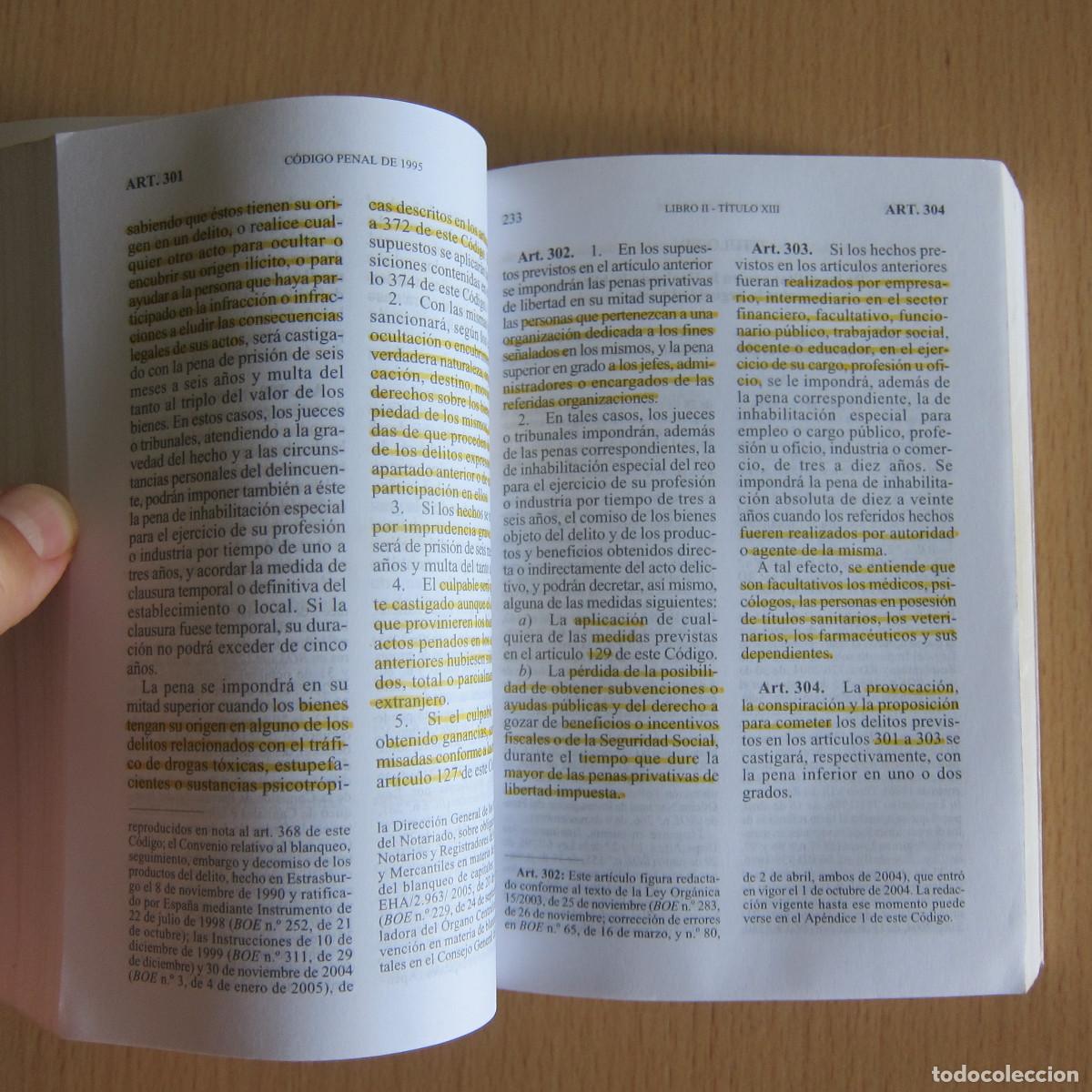 Libros de segunda mano: C&Oacute;DIGO PENAL (TECNOS) 12 EDICI&Oacute;N 2006 DERECHO - Foto 7