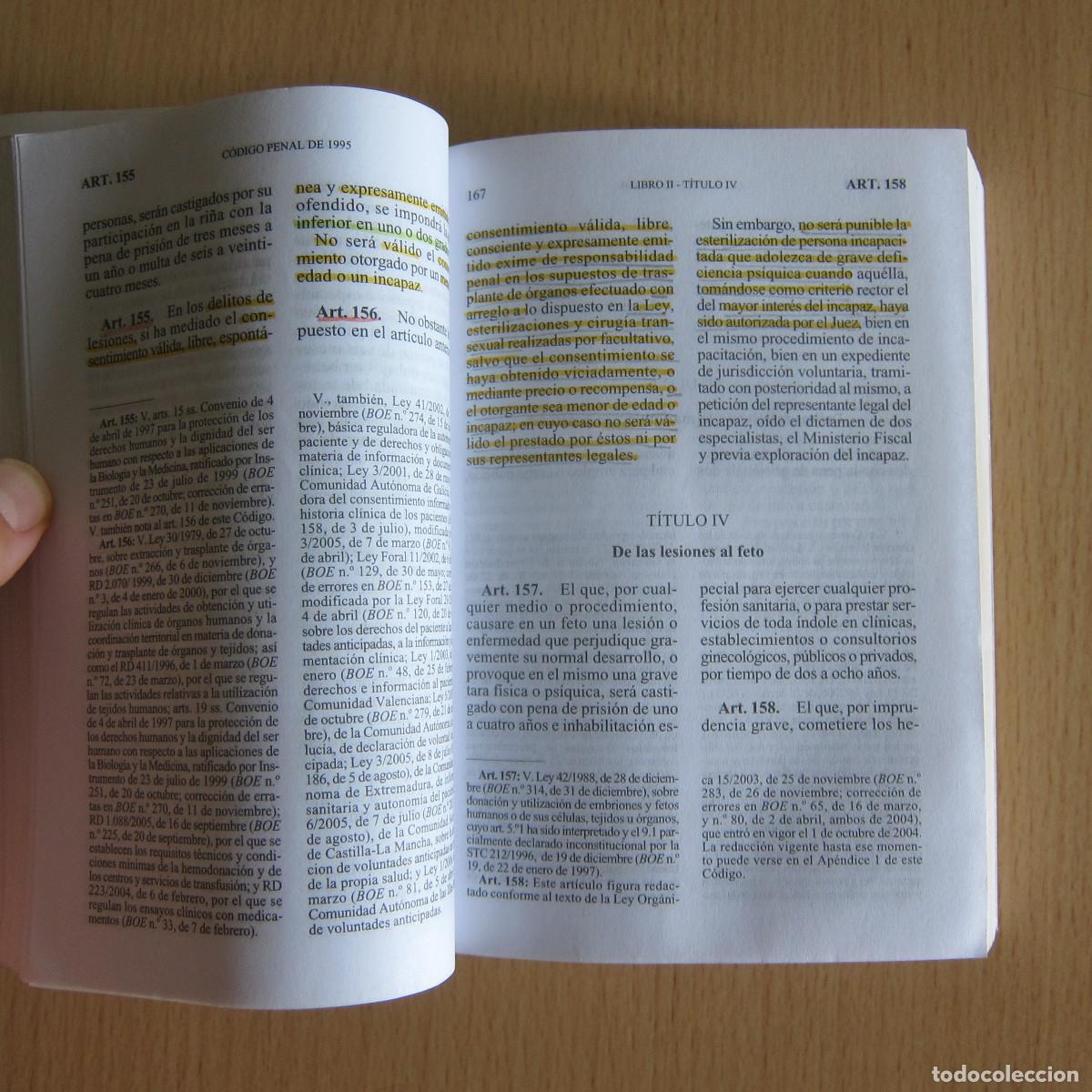 Libros de segunda mano: C&Oacute;DIGO PENAL (TECNOS) 12 EDICI&Oacute;N 2006 DERECHO - Foto 8