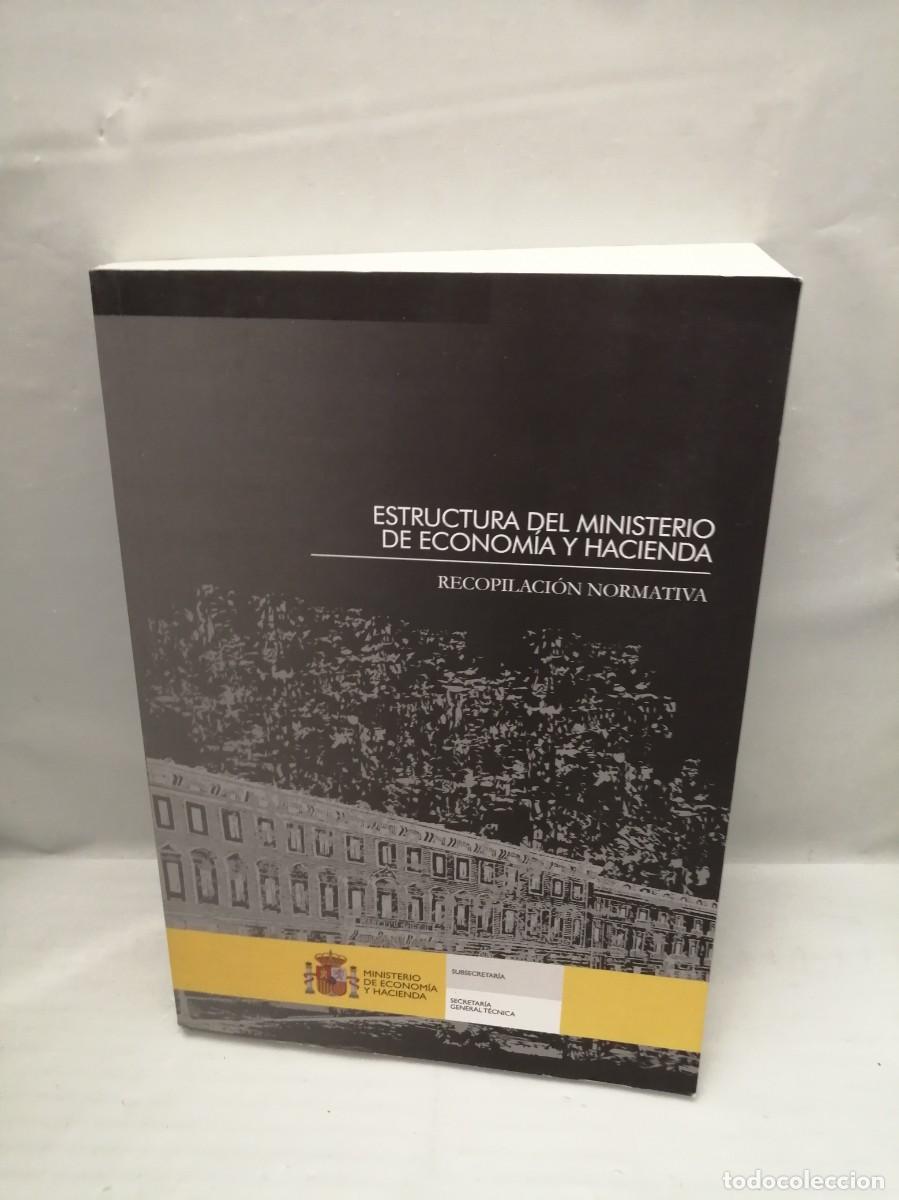 Second hand books: Estructura del Ministerio de Econom&iacute;a y Hacienda: Recopilaci&oacute;n normativa (+ organigrama desplegable)