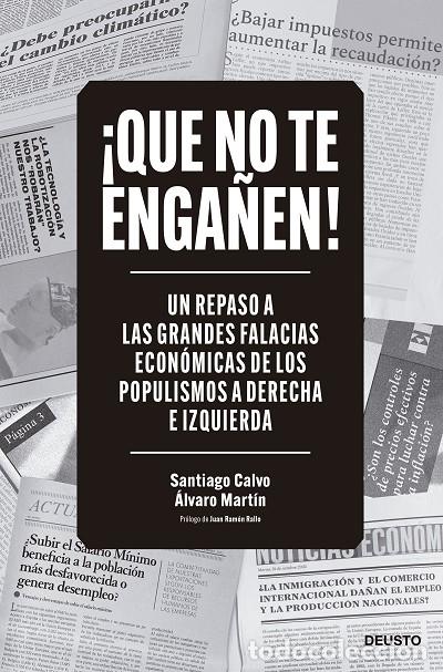Gebrauchte B&uuml;cher: QUE NO TE ENGA&Ntilde;EN - MART&Iacute;N, &Aacute;LVARO/CALVO, SANTIAGO - Deusto - 2022 - DEUSTO